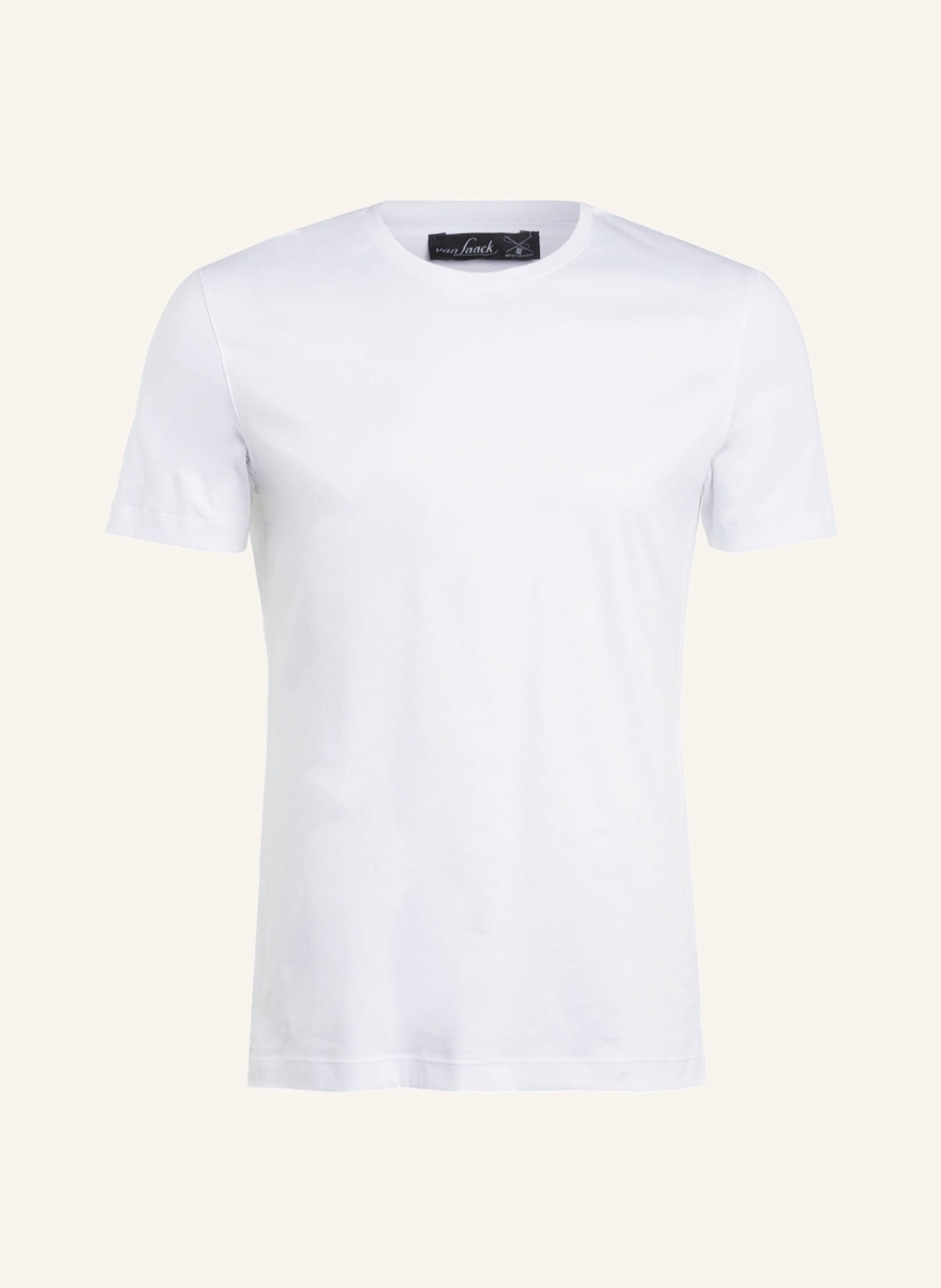 van Laack T-Shirt PARO, Farbe: WEISS (Bild 1)