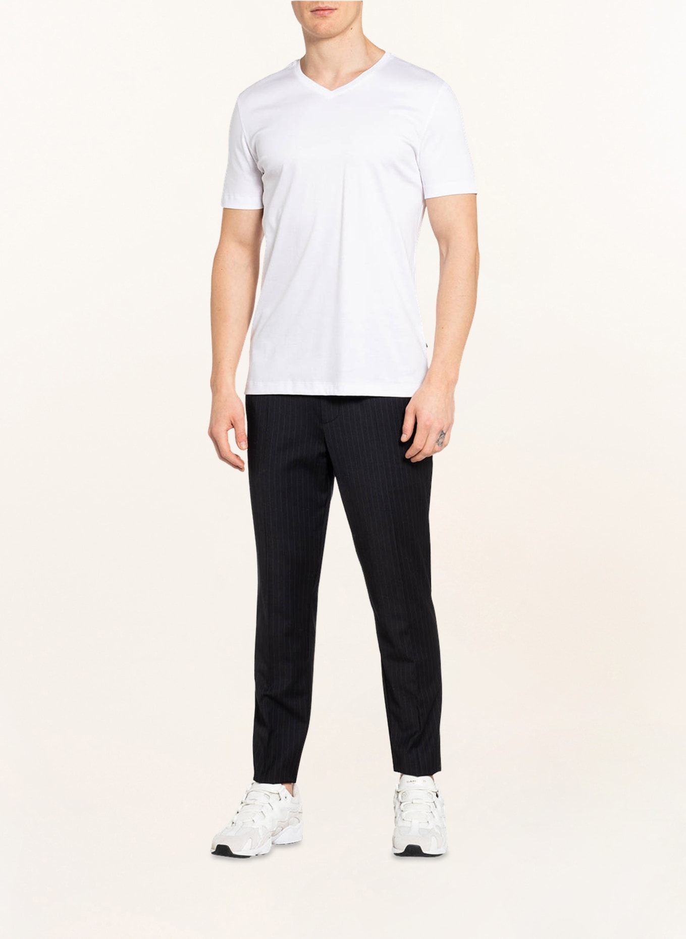 van Laack T-shirt PIUS, Color: WHITE (Image 2)