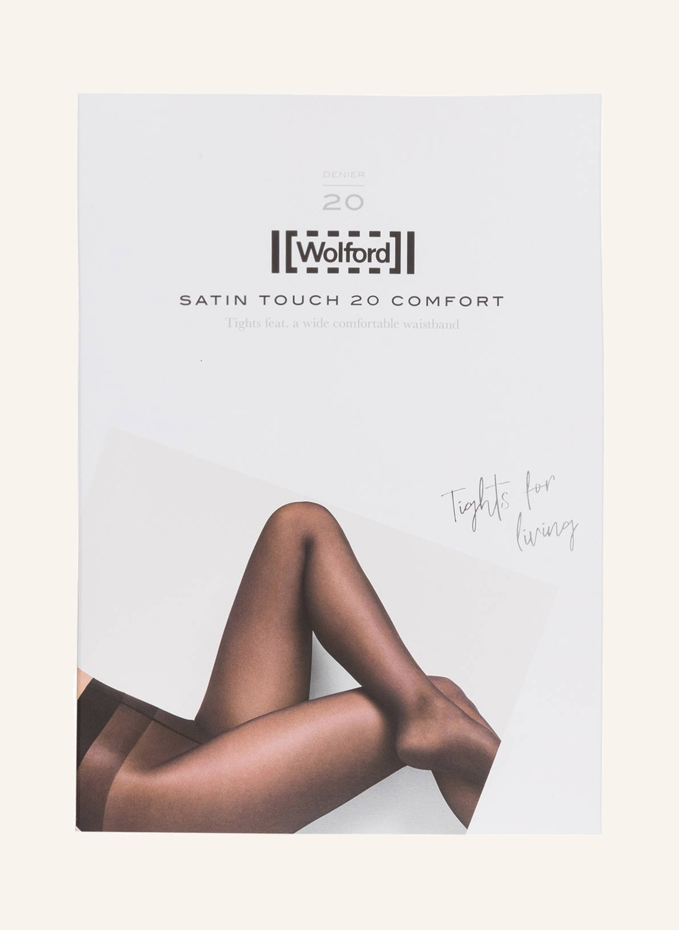 Wolford Nylon pantyhose SATIN TOUCH 20 COMFORT, Color: 4273 COSMETIC (Image 2)