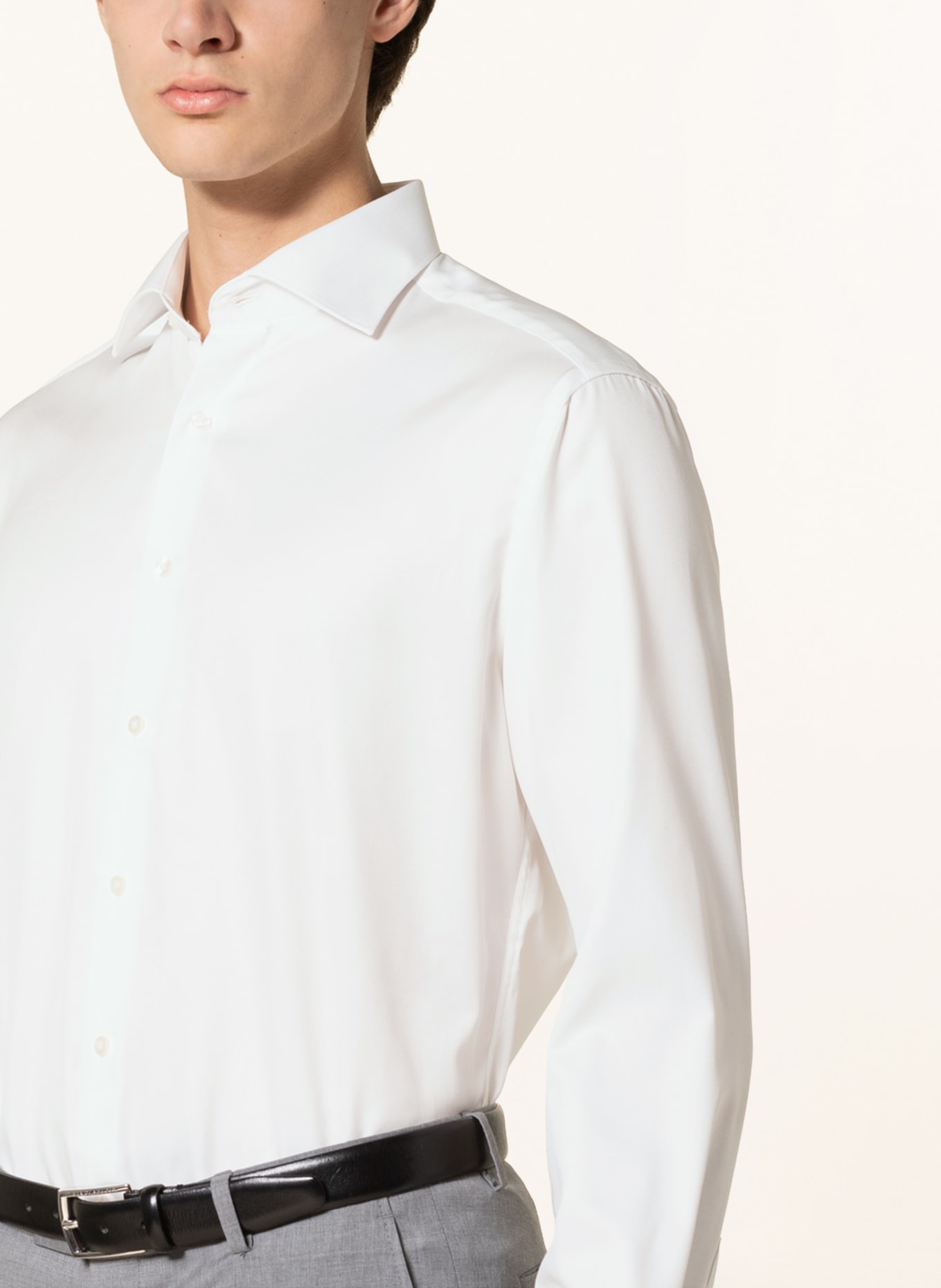 ETERNA Hemd Modern Fit, Farbe: WEISS (Bild 4)