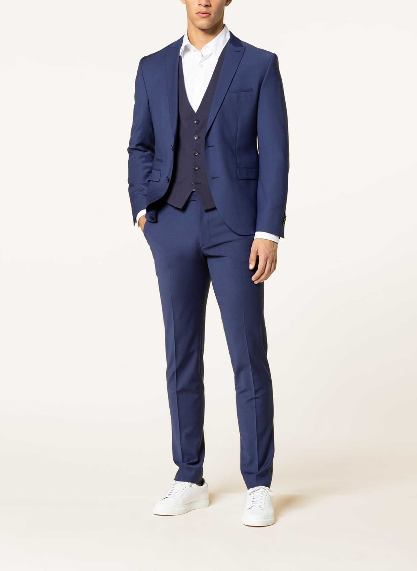 CINQUE Anzughose CICASTELLO Super Slim Fit, Farbe: 65 BLAU (Bild 2)