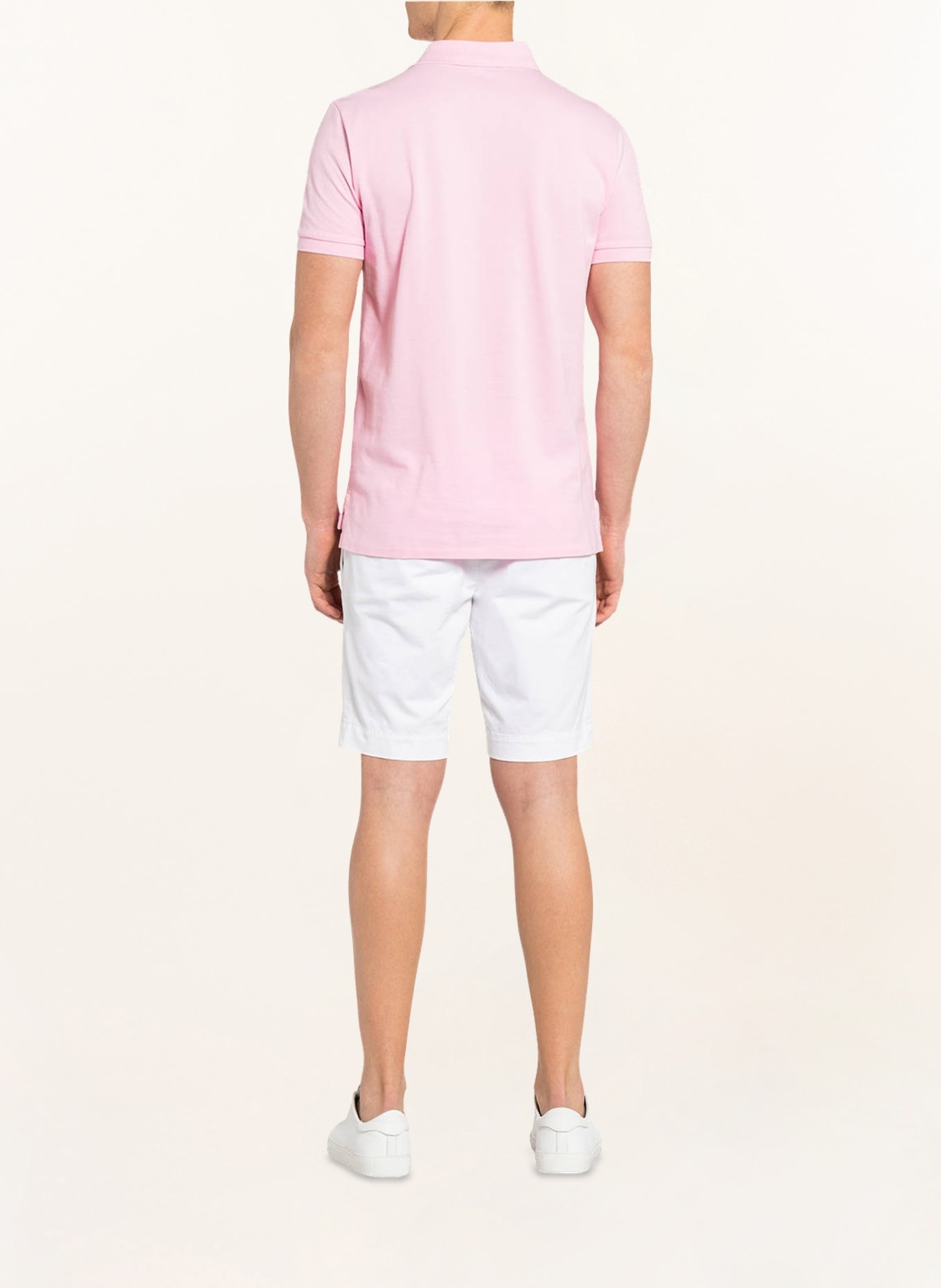 POLO RALPH LAUREN Piqué-Poloshirt Custom Slim Fit , Farbe: ROSA (Bild 3)