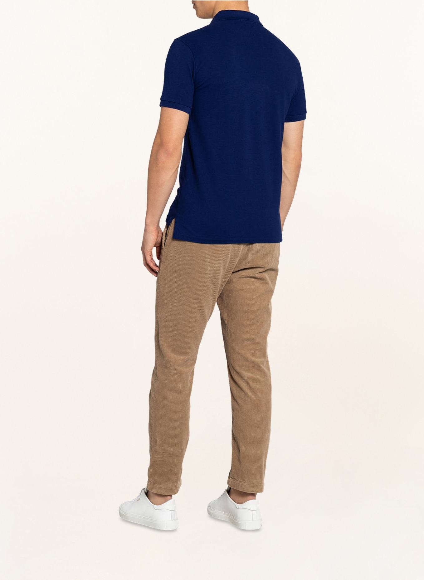 POLO RALPH LAUREN Piqué-Poloshirt Slim Fit, Farbe: DUNKELBLAU (Bild 3)