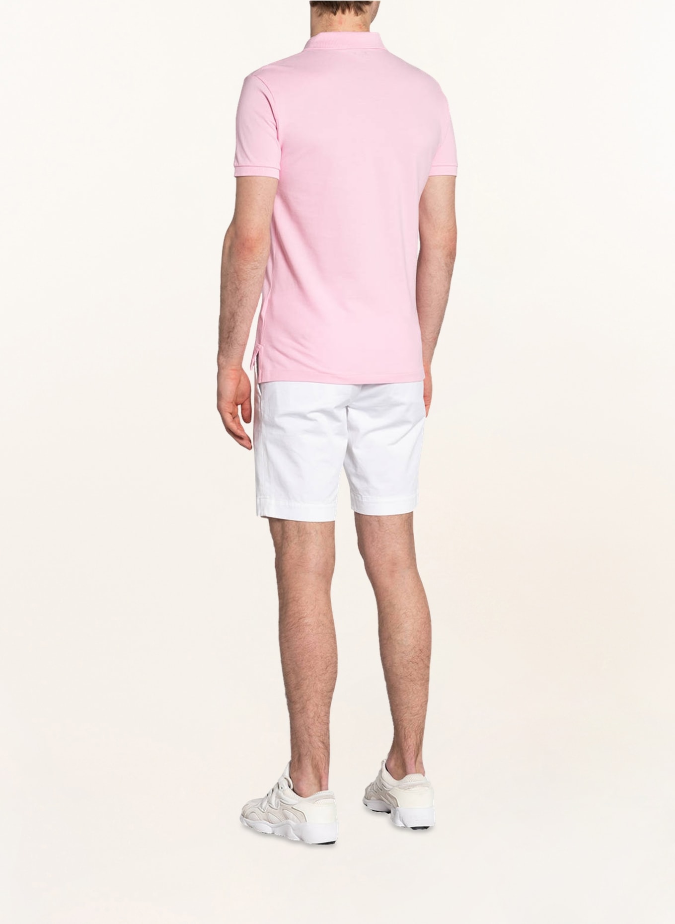 POLO RALPH LAUREN Piqué-Poloshirt Slim Fit, Farbe: ROSA (Bild 3)
