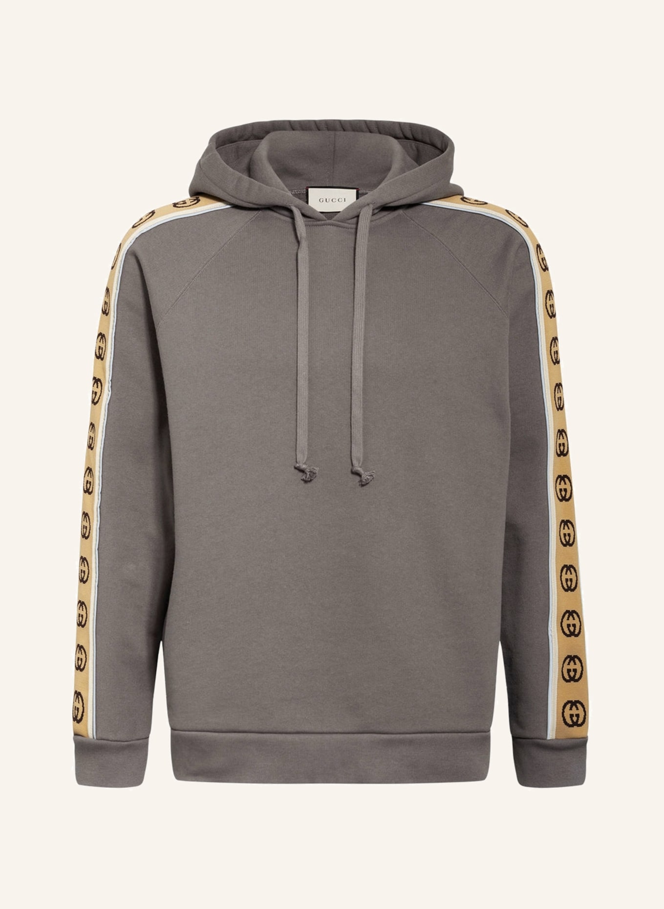 GUCCI Hoodie , Color: GRAY/ BEIGE (Image 1)