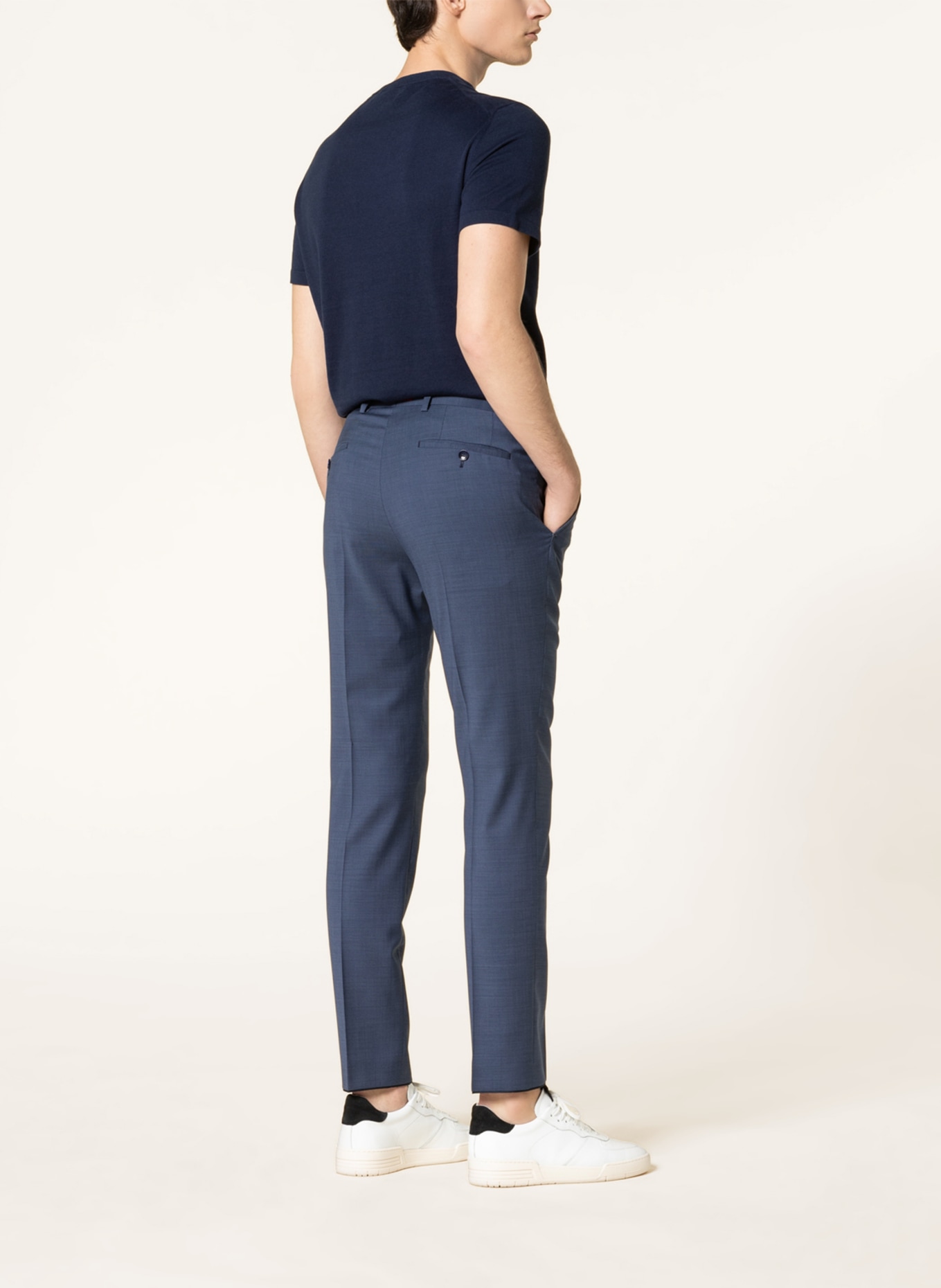 Roy Robson Suit trousers slim fit, Color: A450 LIGHT/PASTEL BLUE (Image 4)