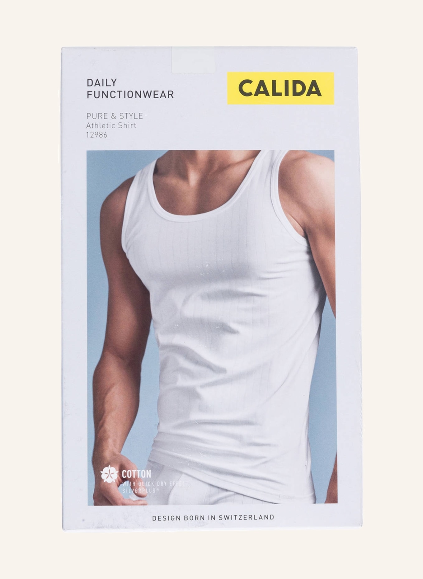 CALIDA Unterhemd PURE & STYLE, Farbe: SCHWARZ (Bild 4)