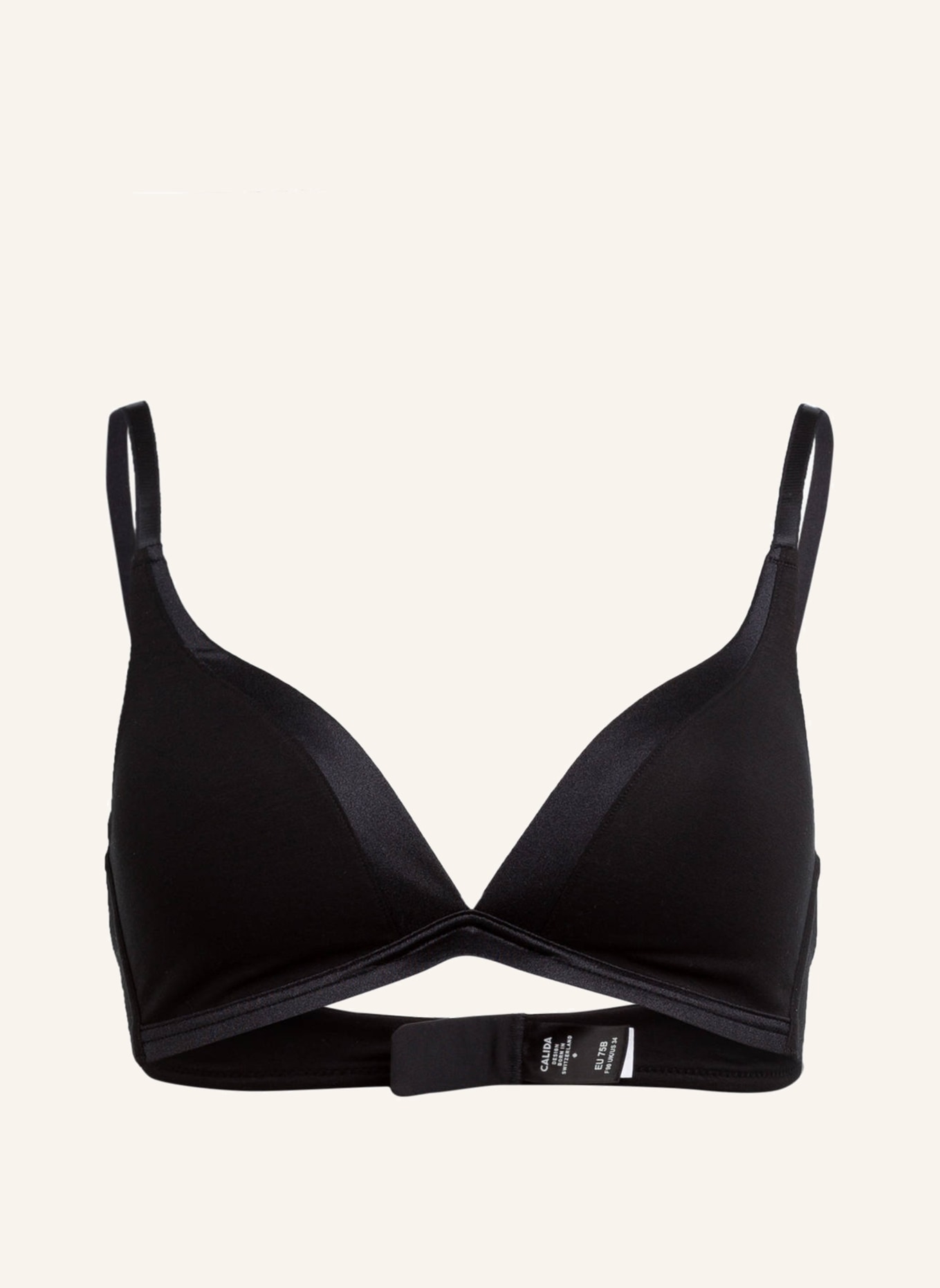 CALIDA Triangle bra CATE , Color: BLACK (Image 1)
