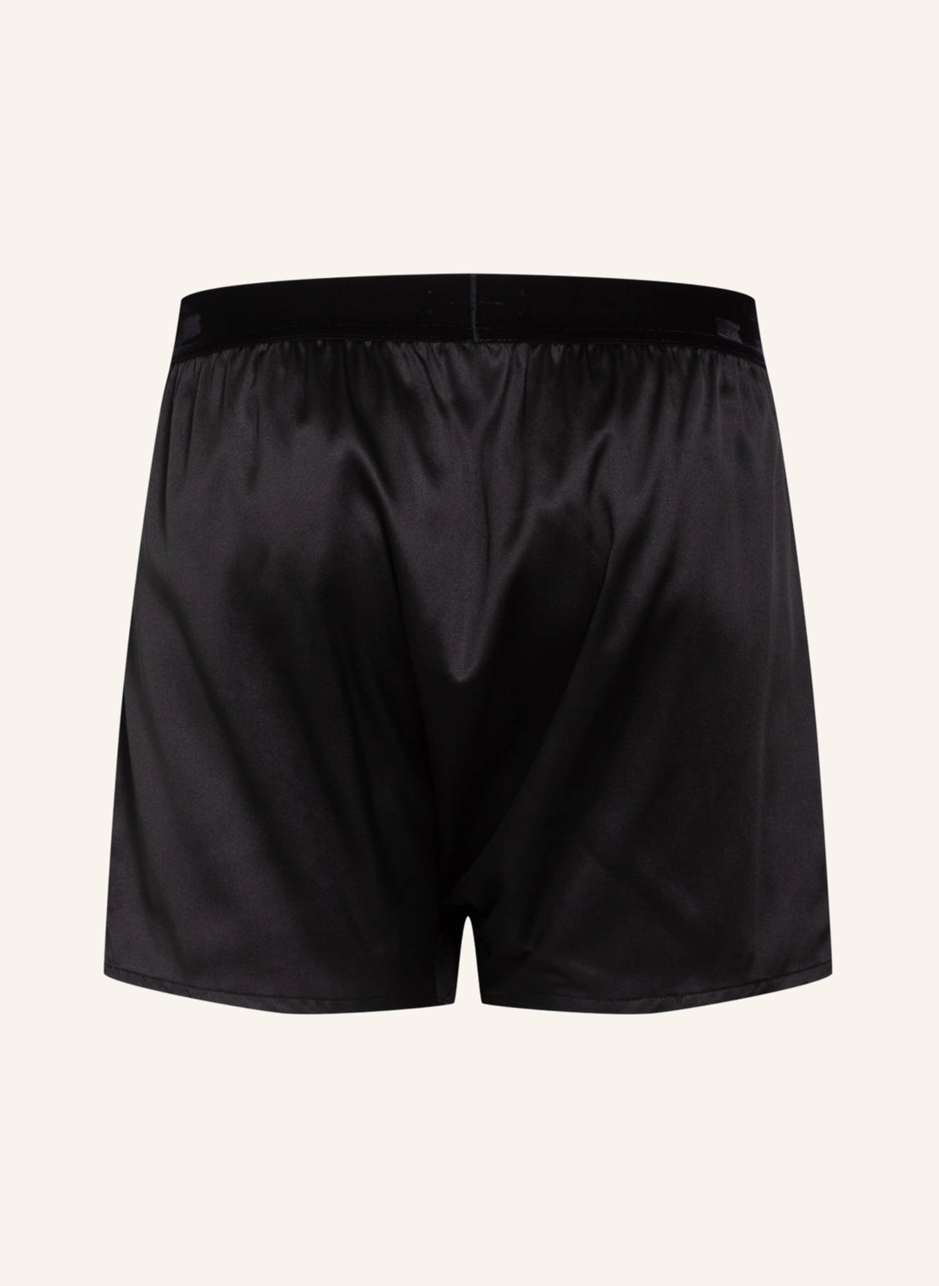 TOM FORD Boxer shorts in silk , Color: BLACK (Image 2)