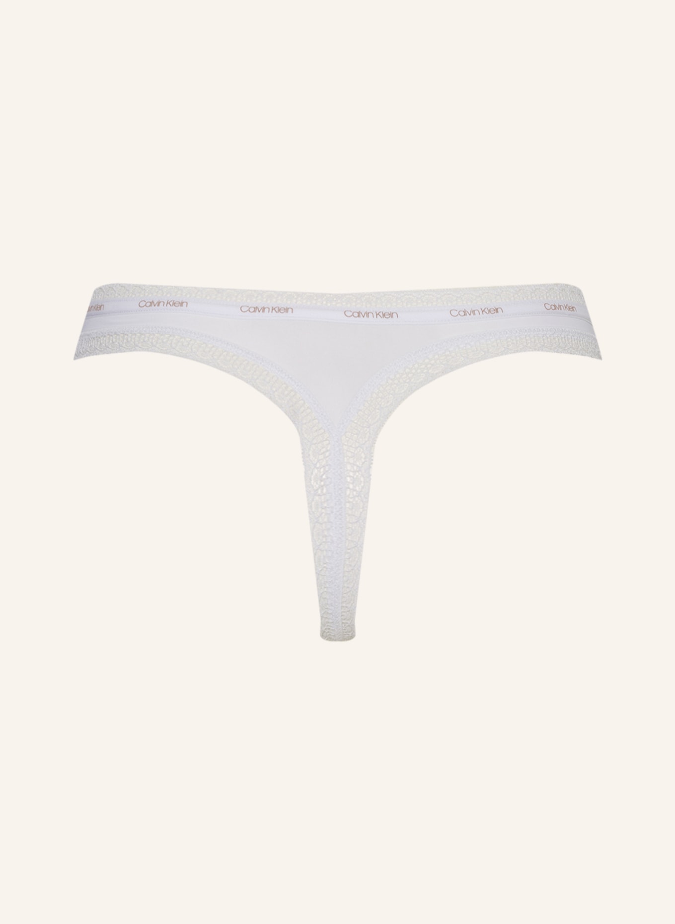 Calvin Klein Thong BOTTOMS UP, Color: WHITE (Image 2)
