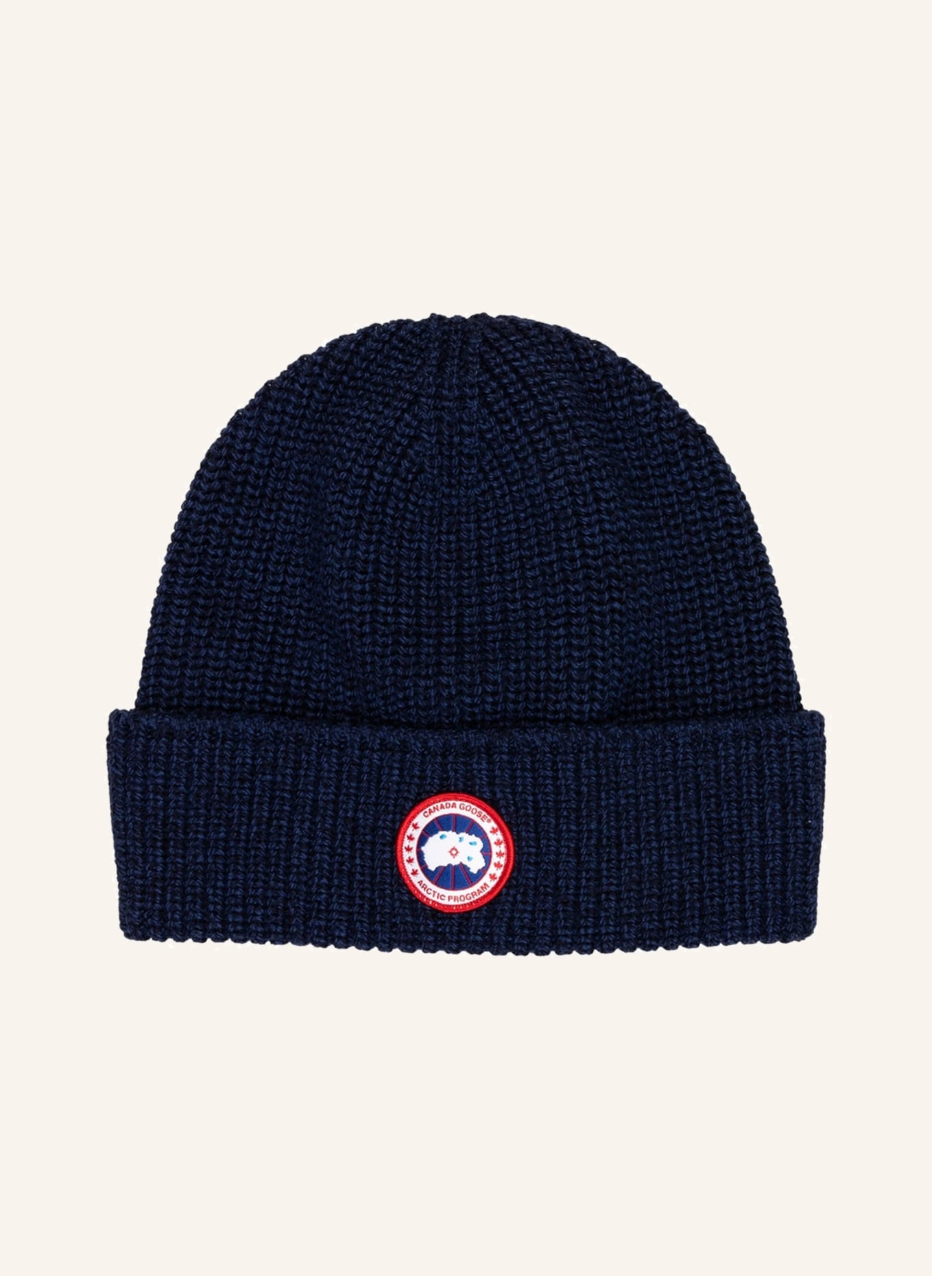 CANADA GOOSE Beanie: DARK BLUE