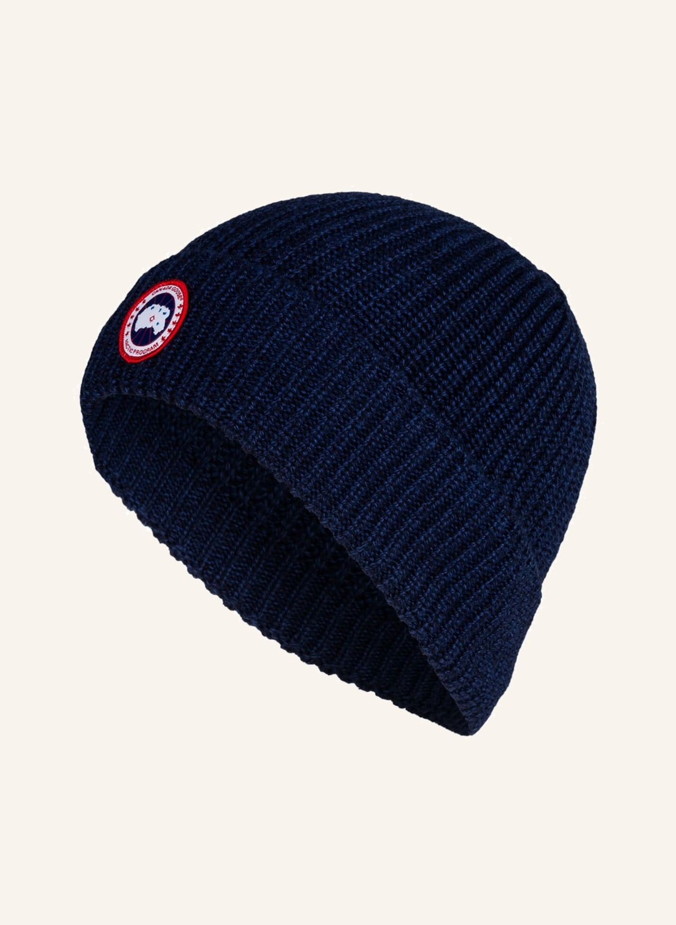 CANADA GOOSE Beanie: DARK BLUE