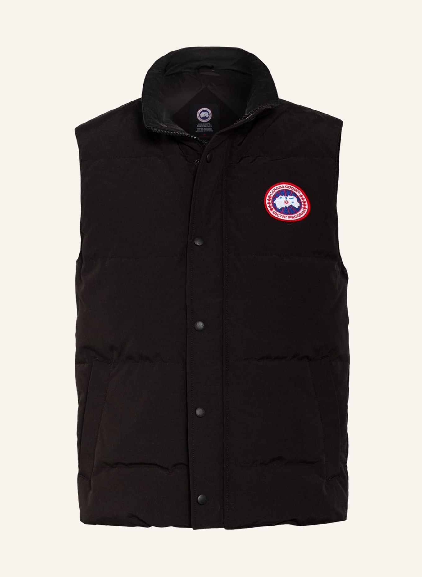 CANADA GOOSE Down vest, Color: BLACK (Image 1)