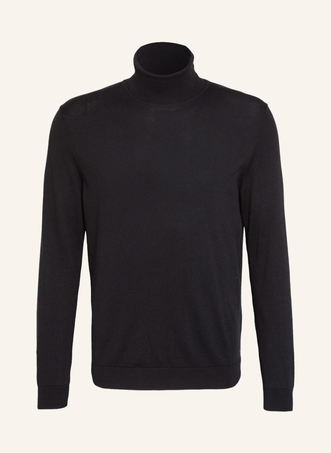 ARMEDANGELS Turtleneck sweater GLAAN, Color: BLACK (Image 1)