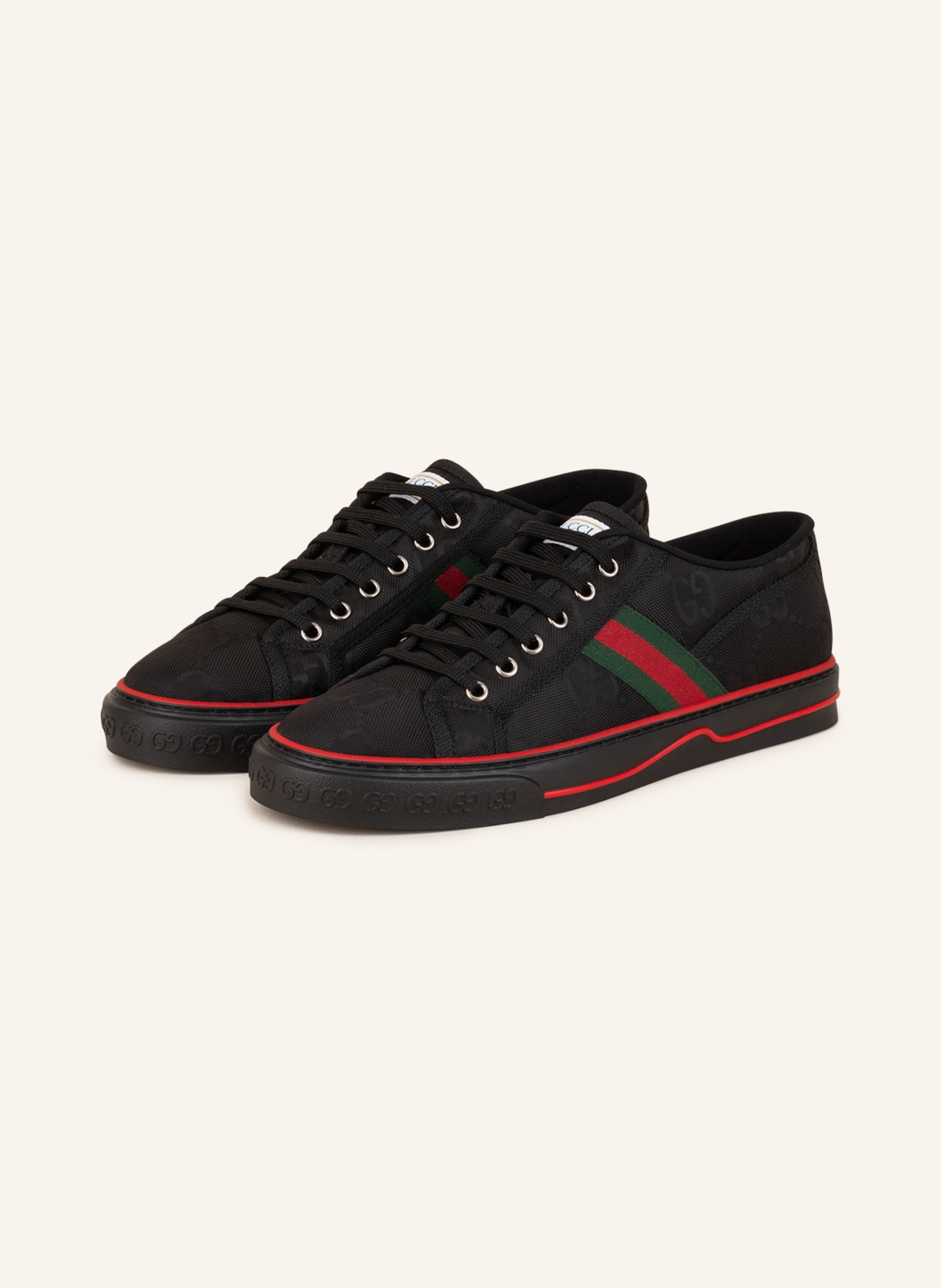 GUCCI Sneakers OFF THE GRID , Color: BLACK/ RED (Image 1)