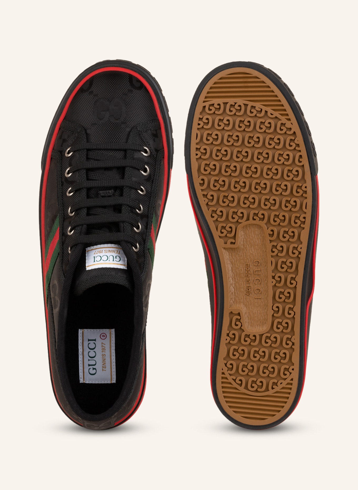 GUCCI Sneakers OFF THE GRID , Color: BLACK/ RED (Image 5)