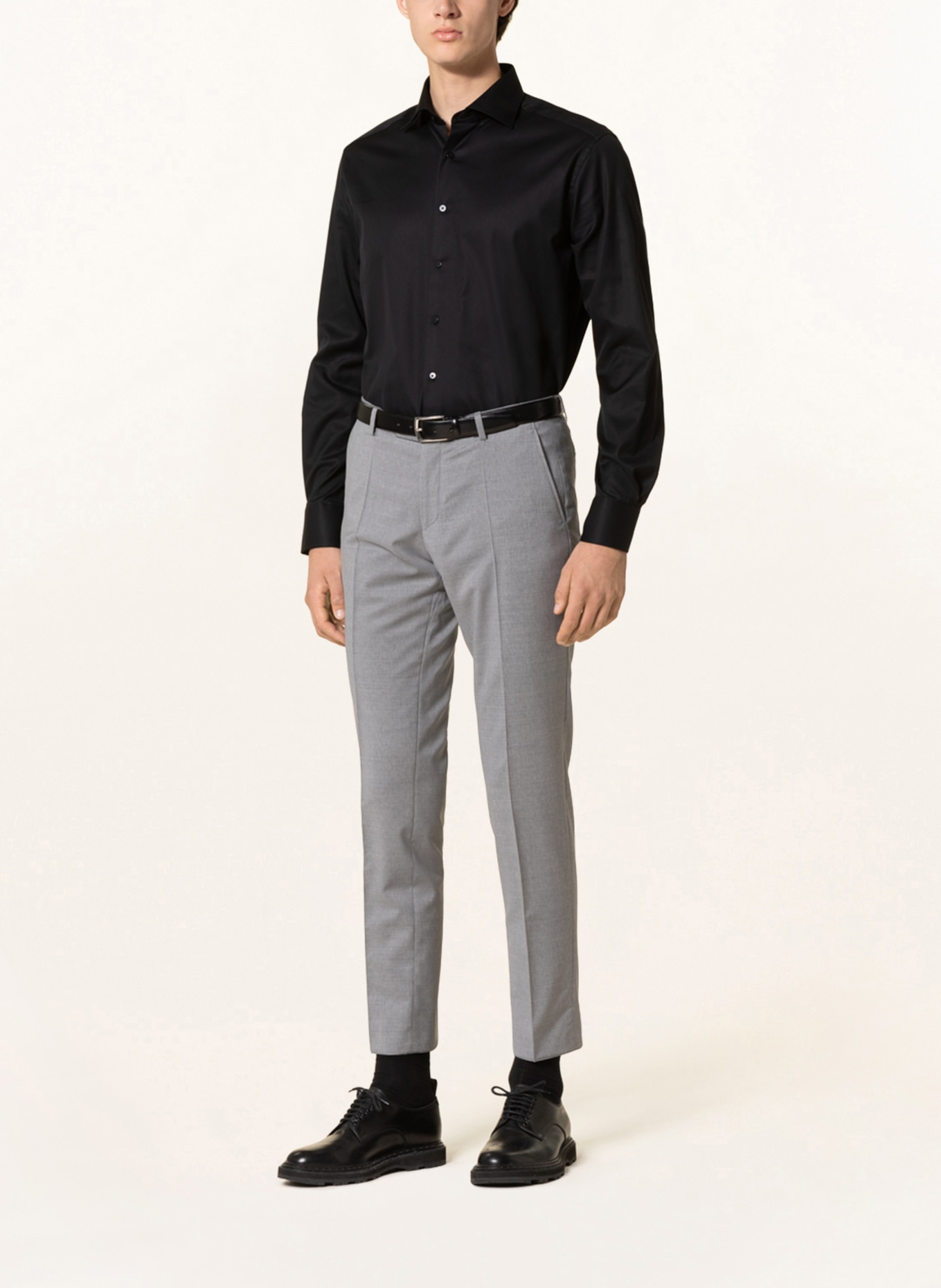 ETERNA Shirt Modern Fit, Color: BLACK (Image 2)