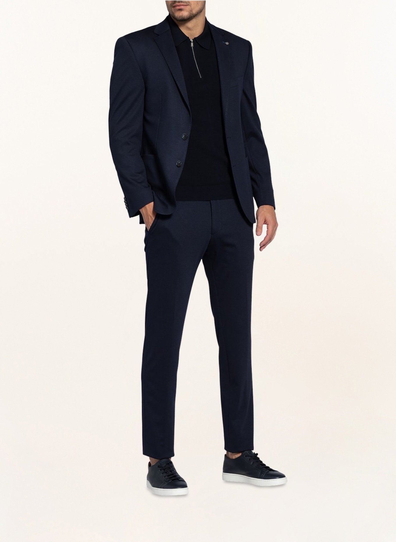 DIGEL Suit trousers SERGIO modern fit made of jersey, Color: 20 BLAU (Image 2)