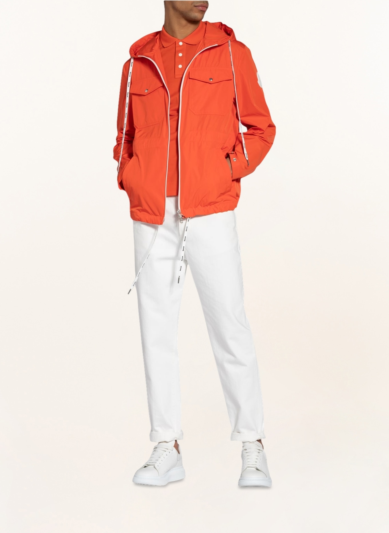 MONCLER Field jacket, Color: ORANGE (Image 2)