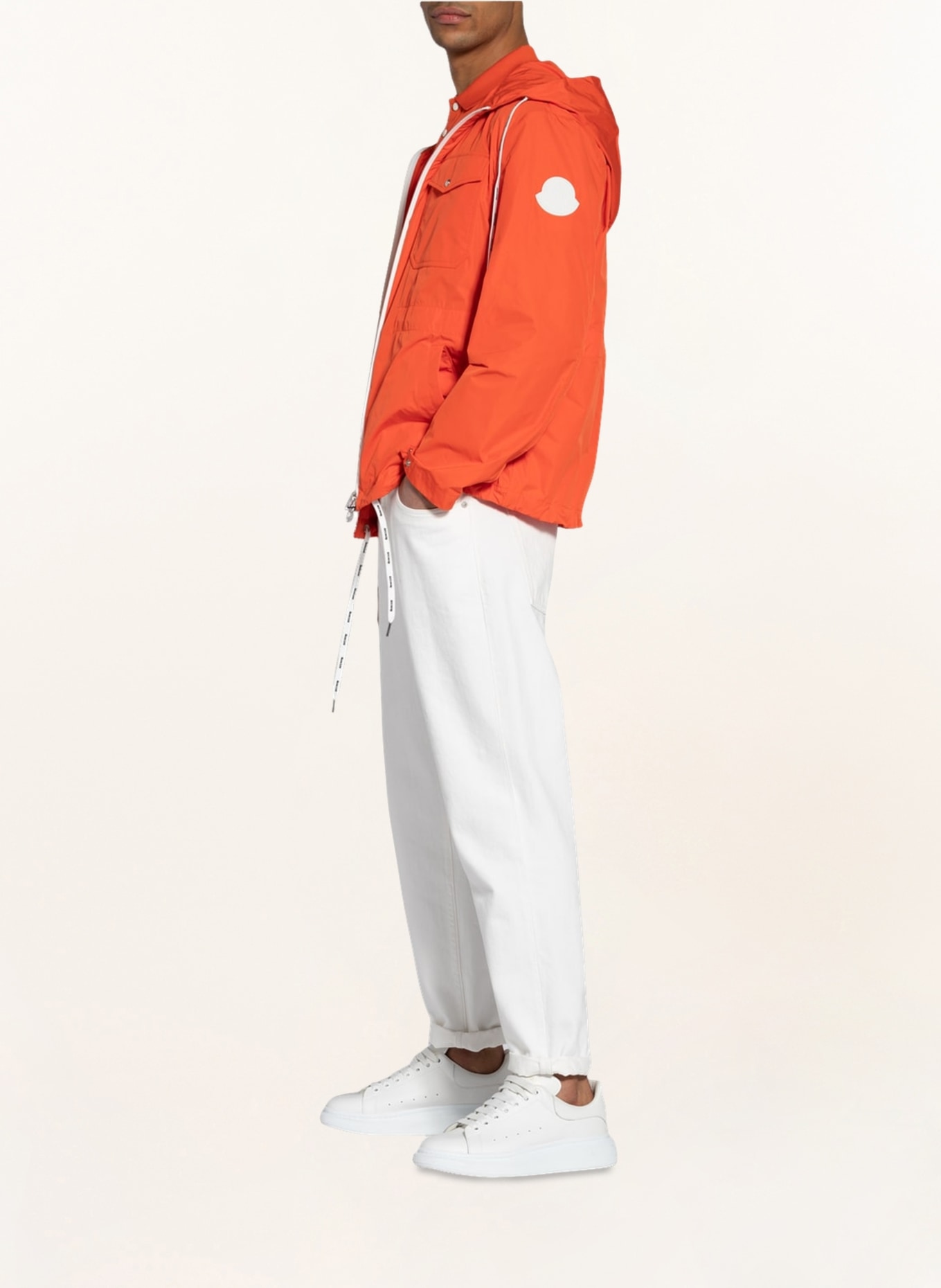 MONCLER Field jacket, Color: ORANGE (Image 4)
