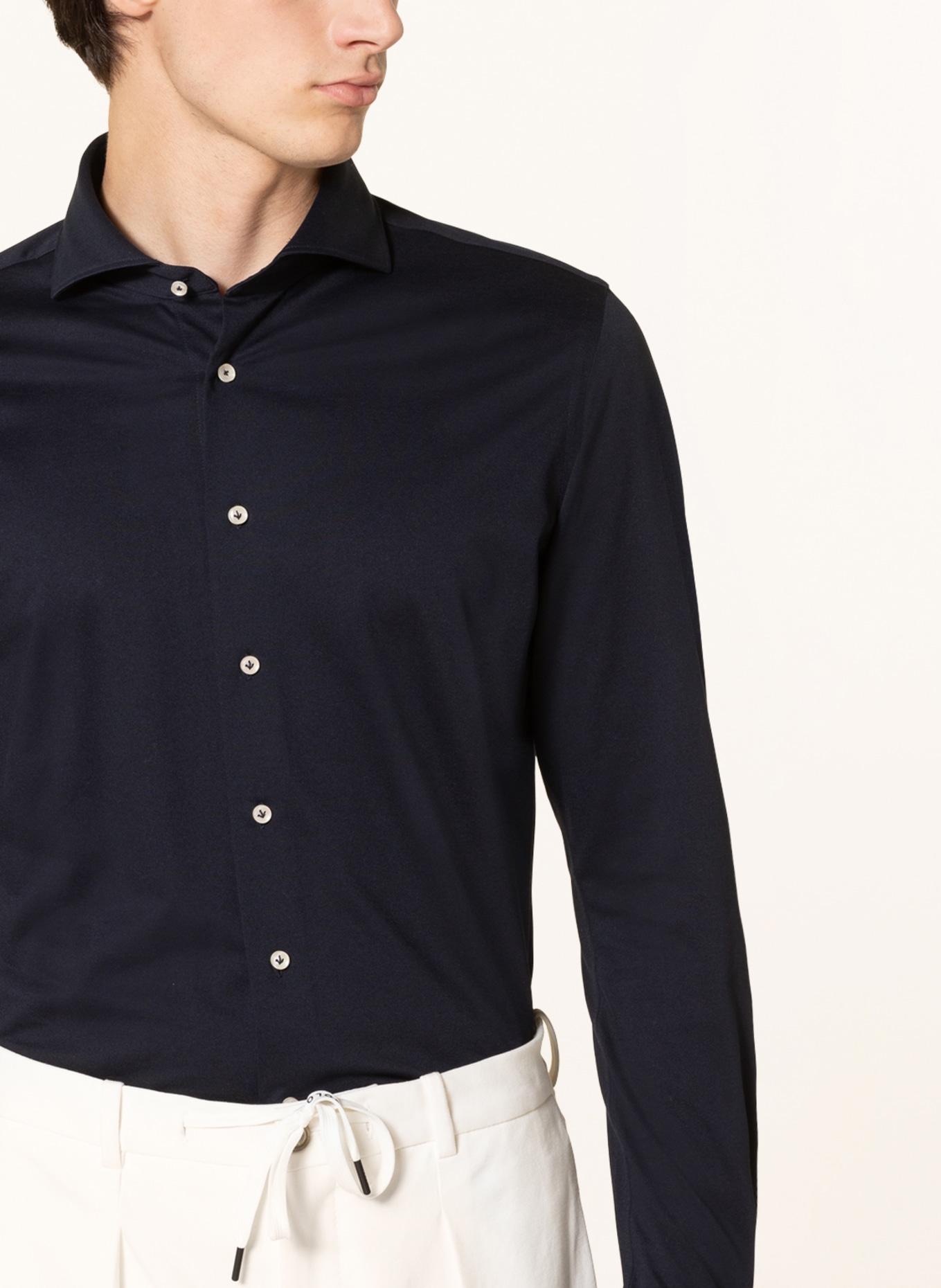 PROFUOMO Shirt slim fit, Color: DARK BLUE (Image 4)