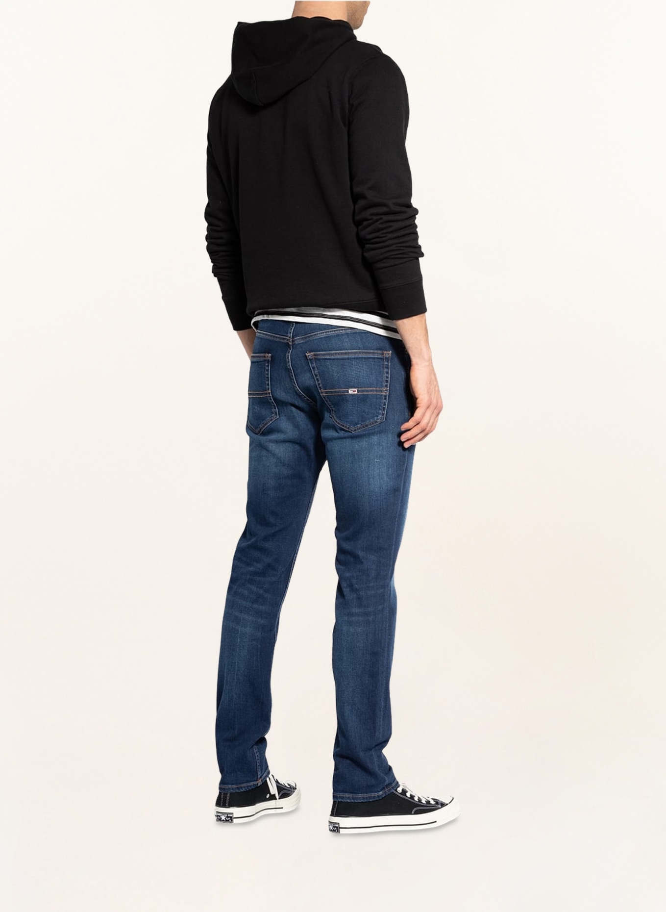 TOMMY JEANS Jeans SCANTON Slim Fit, Farbe: 1BK Aspen Dark Blue Stretch (Bild 3)