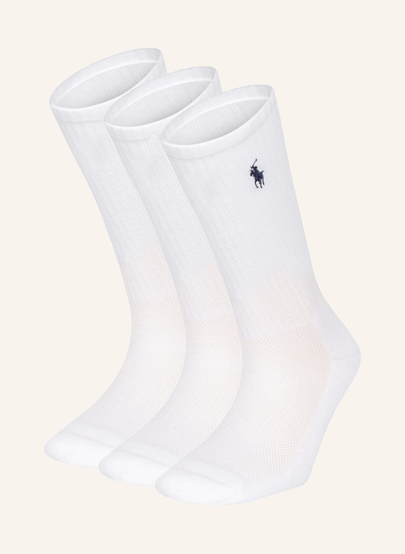 POLO RALPH LAUREN 3-pack socks , Color: WHITE (Image 1)