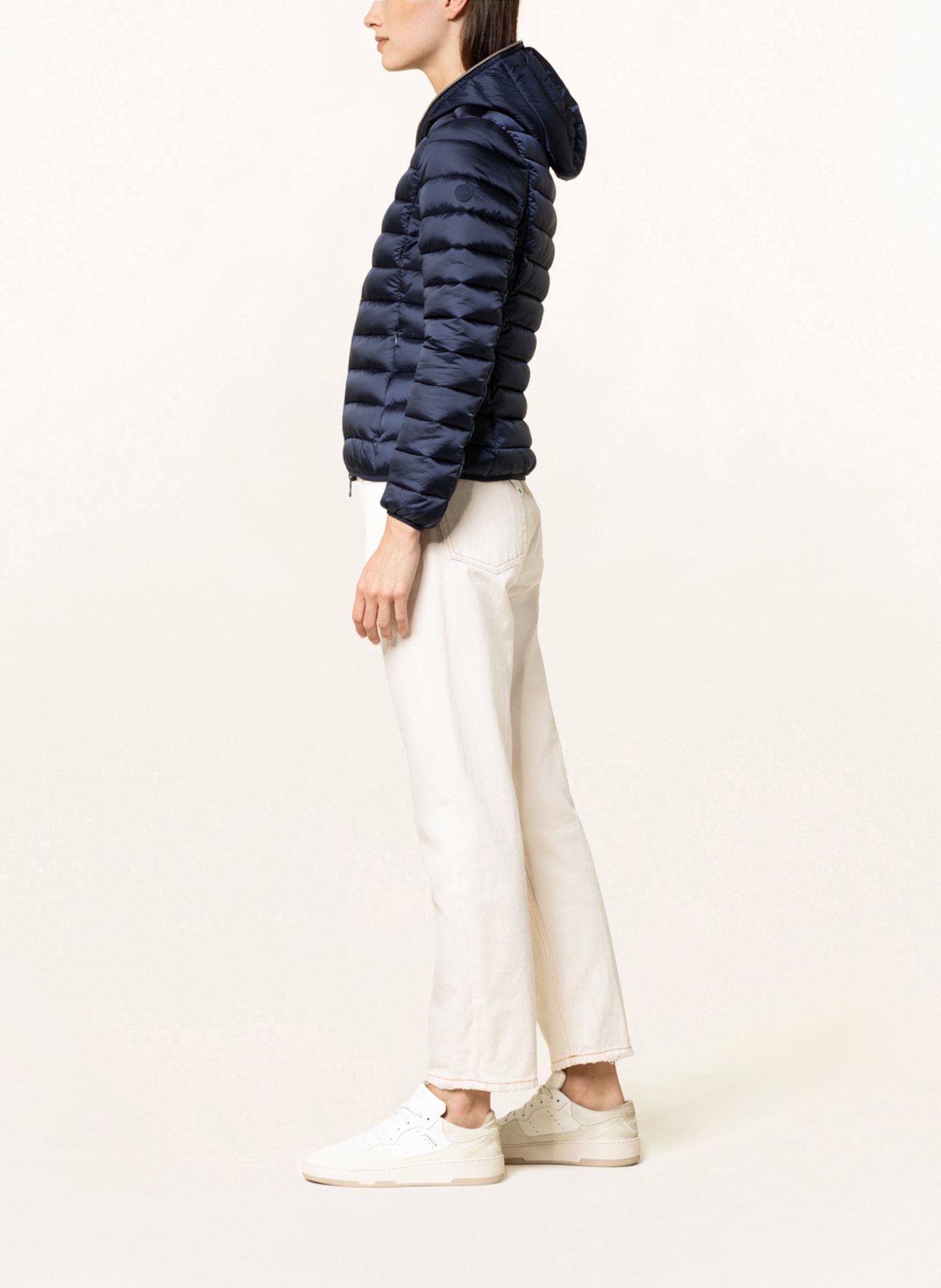 SAVE THE DUCK Quilted jacket IRIS ALEXIS, Color: BLUE (Image 4)