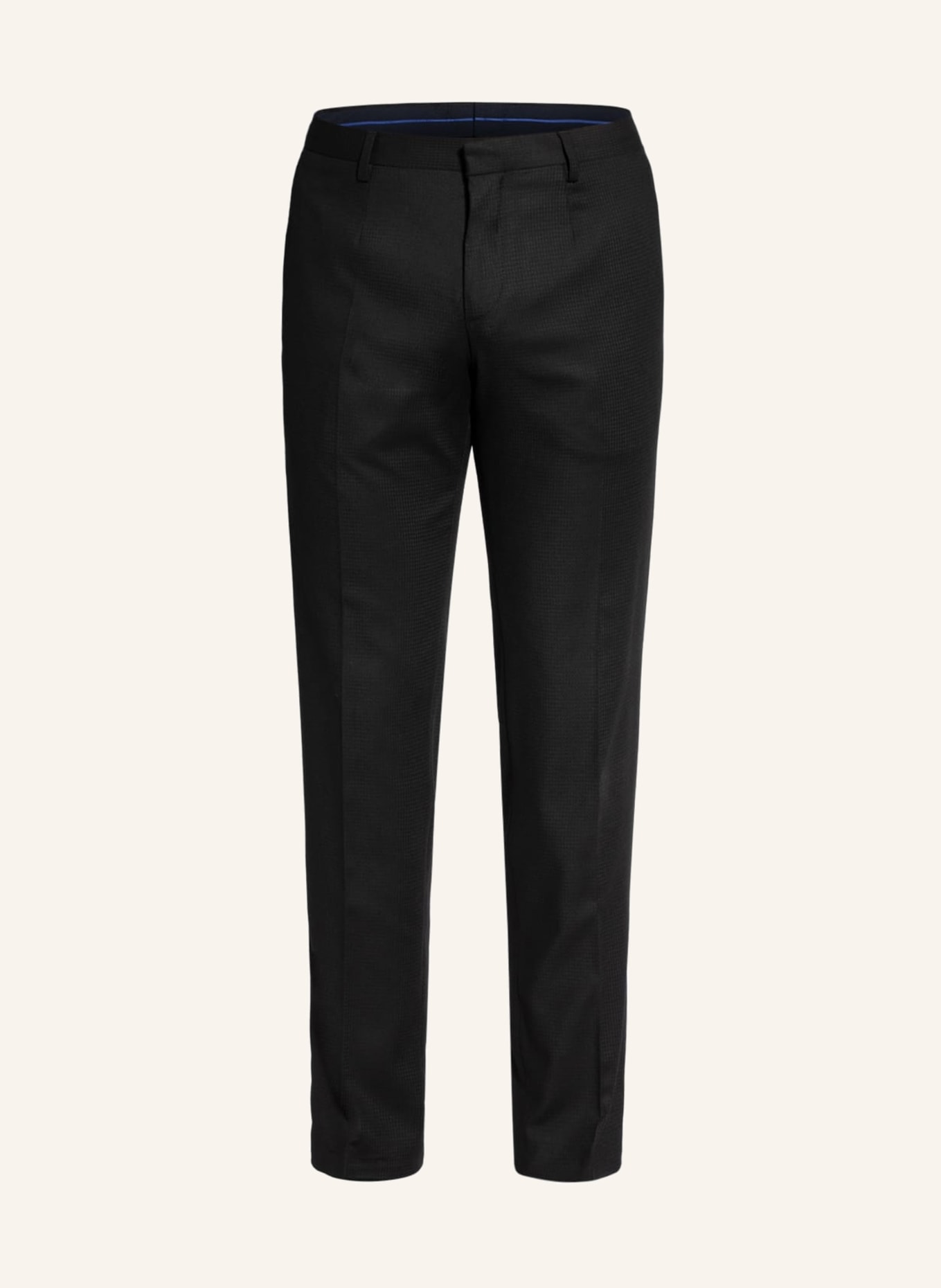 PAUL Spodnie garniturowe slim fit , Kolor: 900 BLACK (Obrazek 1)