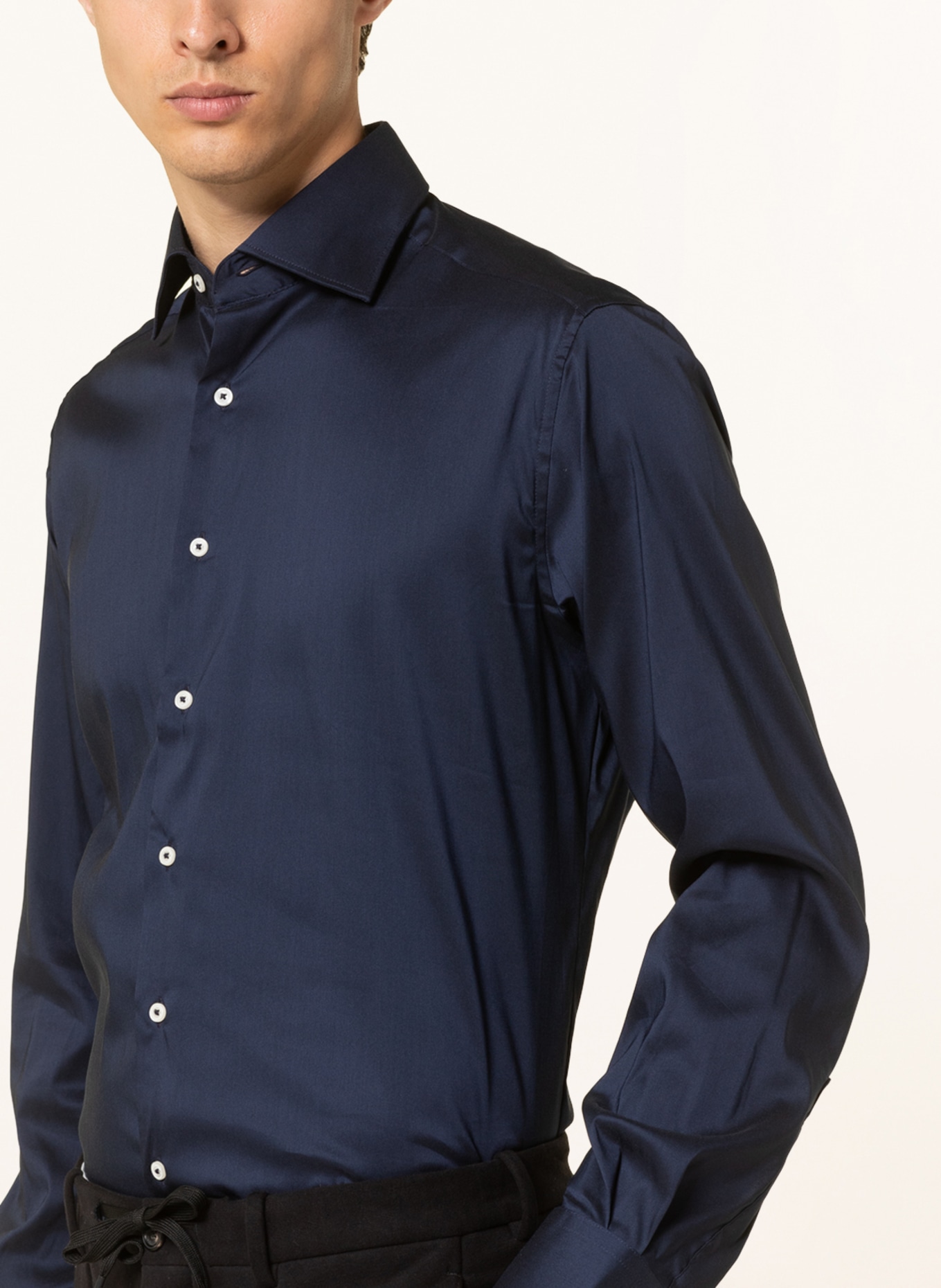 ETERNA Košile Modern Fit, Barva: TMAVĚ MODRÁ (Obrázek 4)