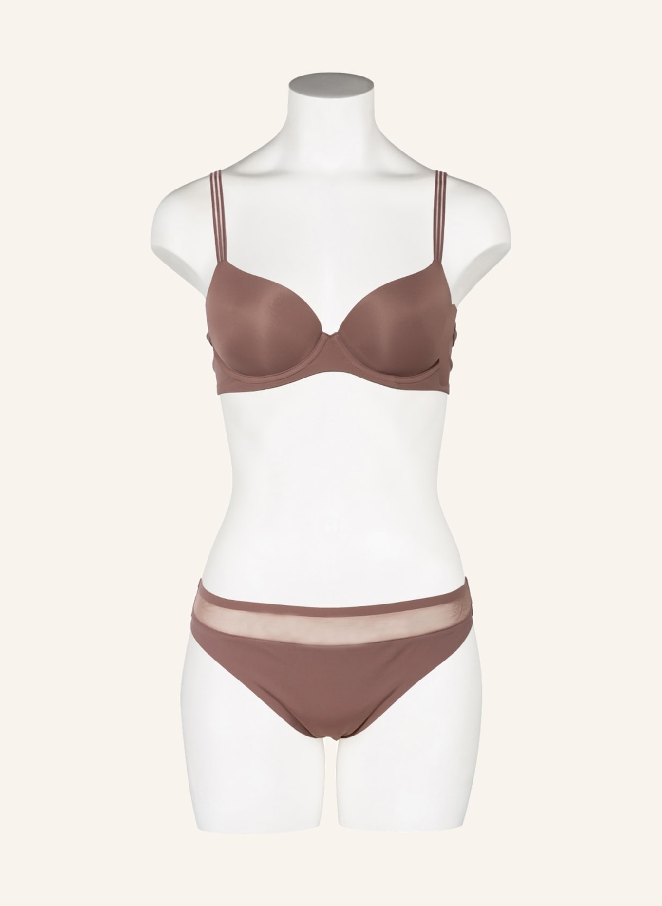 MARIE JO Molded cup bra LOUIE, Color: TAUPE (Image 2)