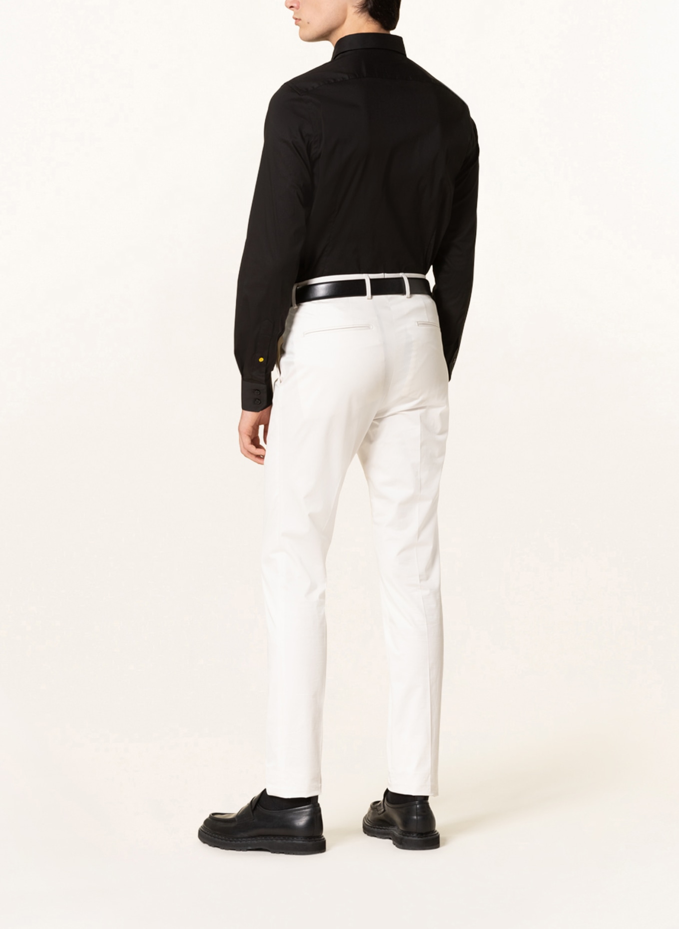 Q1 Manufaktur Hemd SANDRO Extra Slim Fit: SCHWARZ