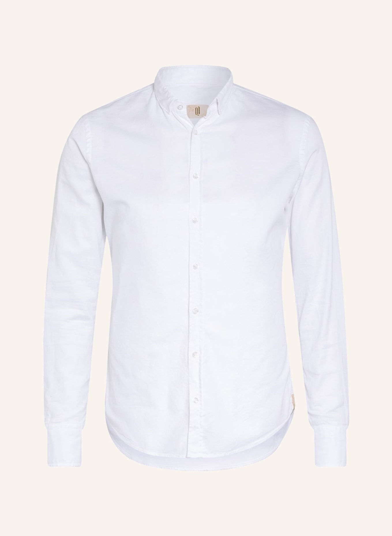 Q1 Manufaktur Shirt extra slim fit, Color: WHITE (Image 1)