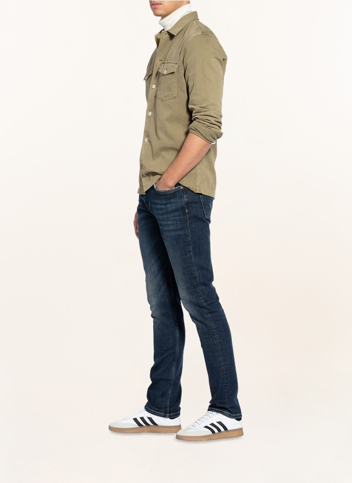 ALLSAINTS Jeans REX Slim Fit, Farbe: 21 INDIGO (Bild 4)