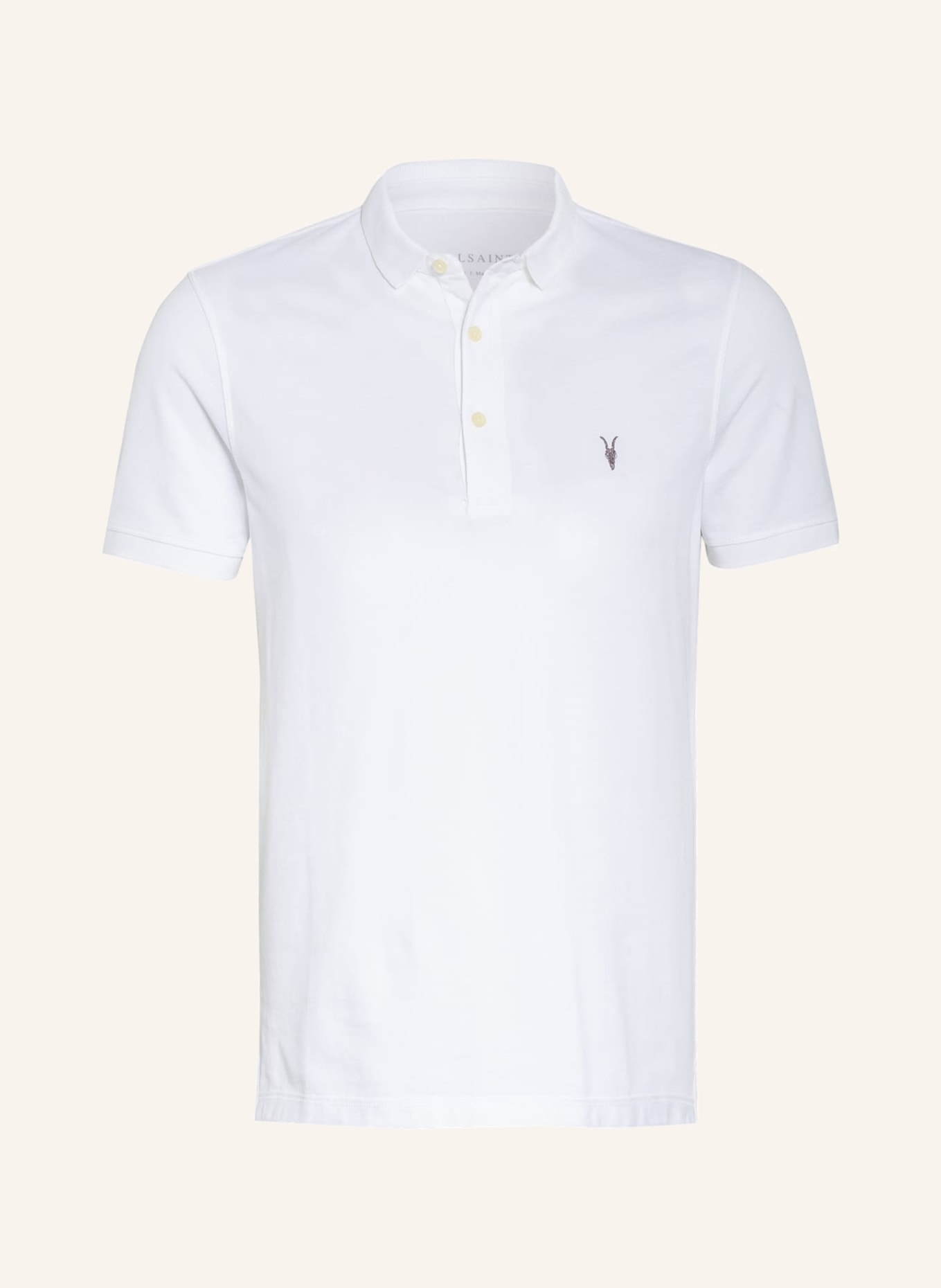 ALLSAINTS Piqué polo shirt REFORM, Color: WHITE(Image null)