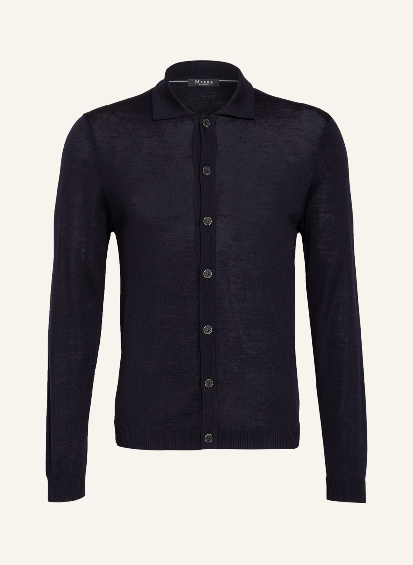 MAERZ MUENCHEN Strickjacke : DUNKELBLAU