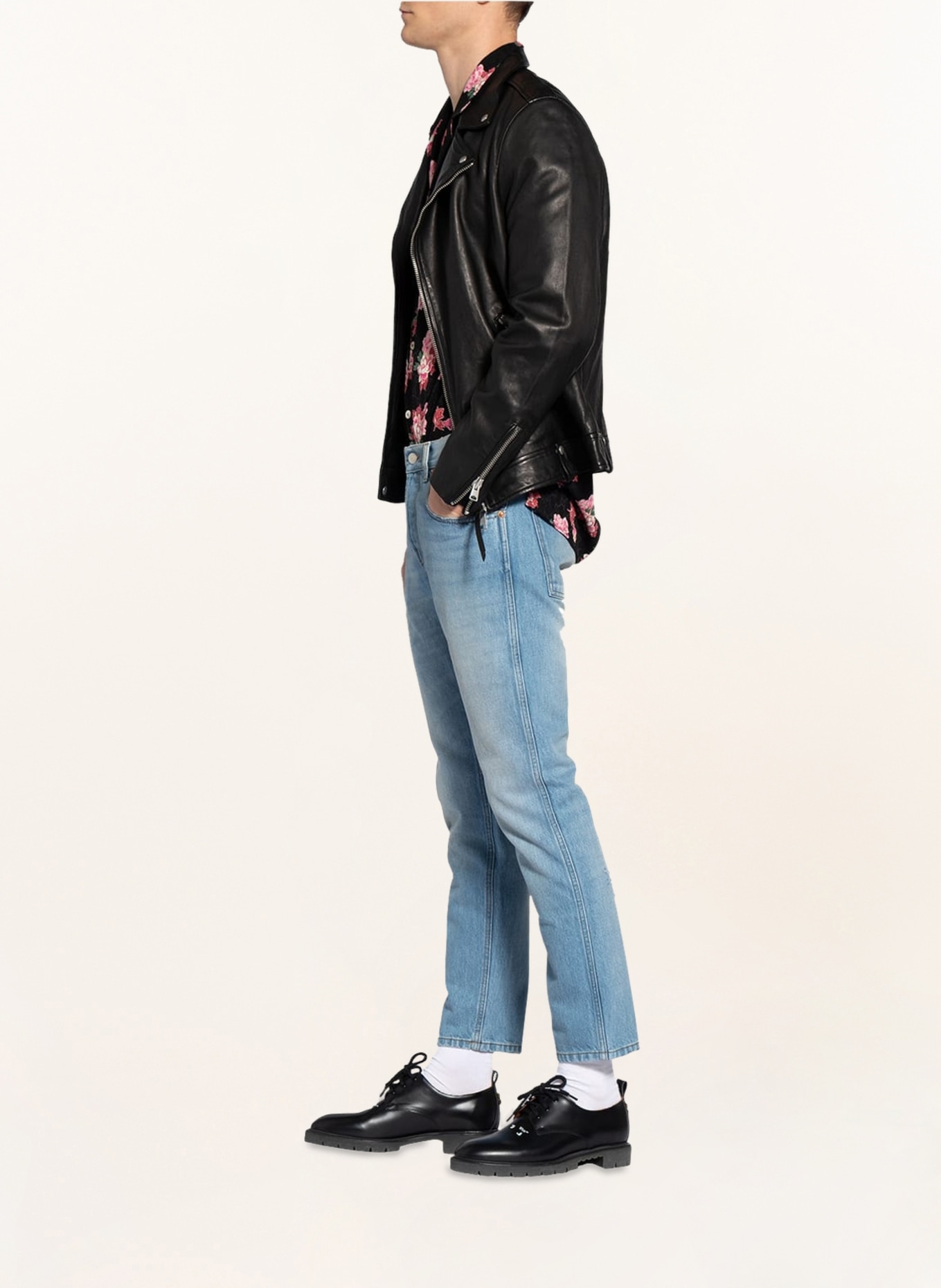 Gucci mens online jean jacket