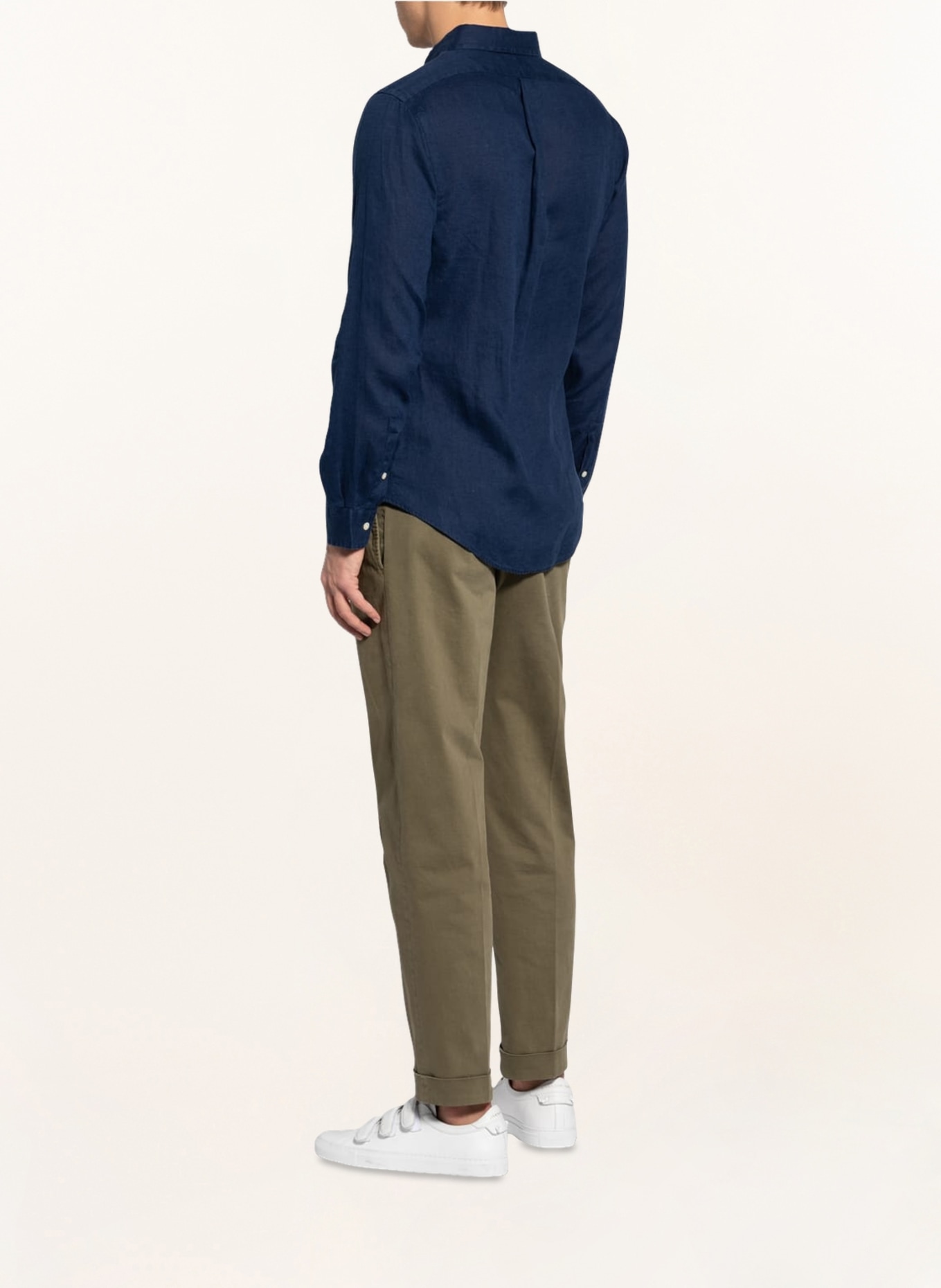 POLO RALPH LAUREN Leinenhemd Slim Fit , Farbe: DUNKELBLAU (Bild 3)