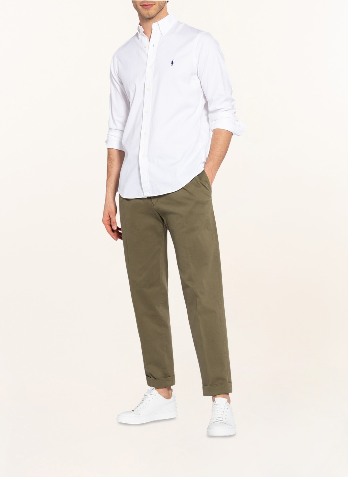 POLO RALPH LAUREN Hemd Custom Fit, Farbe: WEISS (Bild 2)