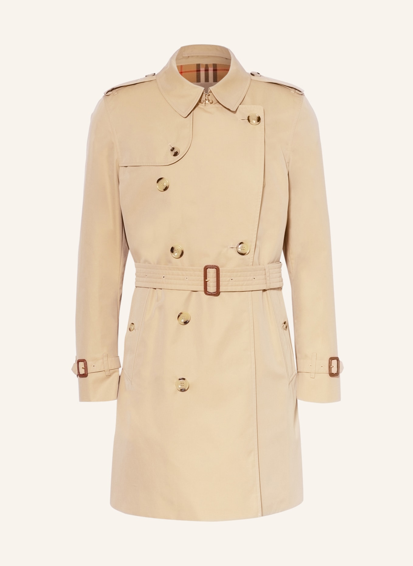 BURBERRY Trench coat KENSINGTON, Color: BEIGE(Image null)