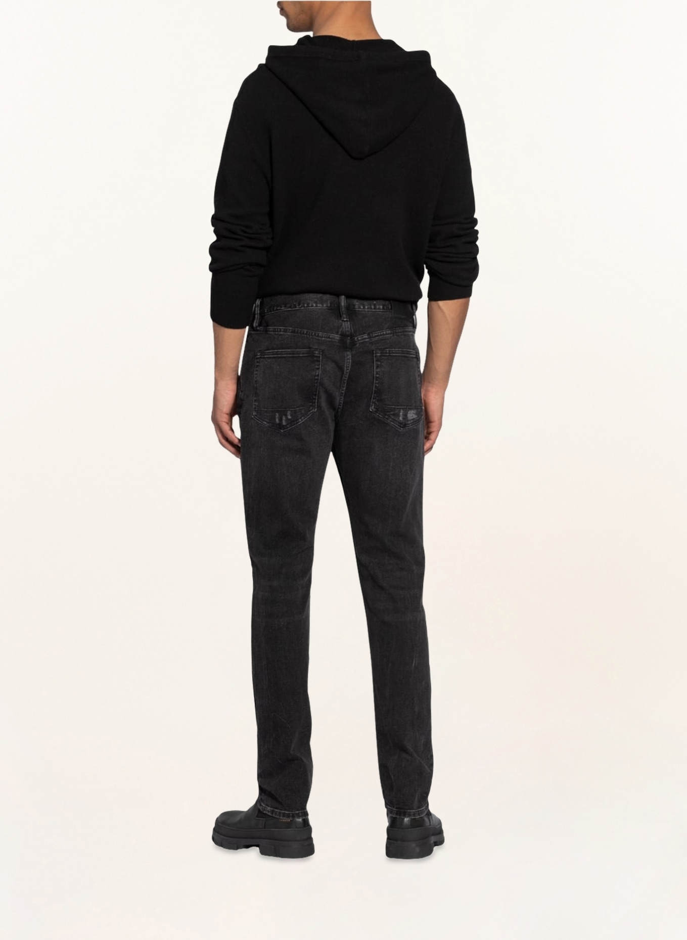 ALLSAINTS Jeans REX Slim Fit, Farbe: 162 Washed Black (Bild 3)