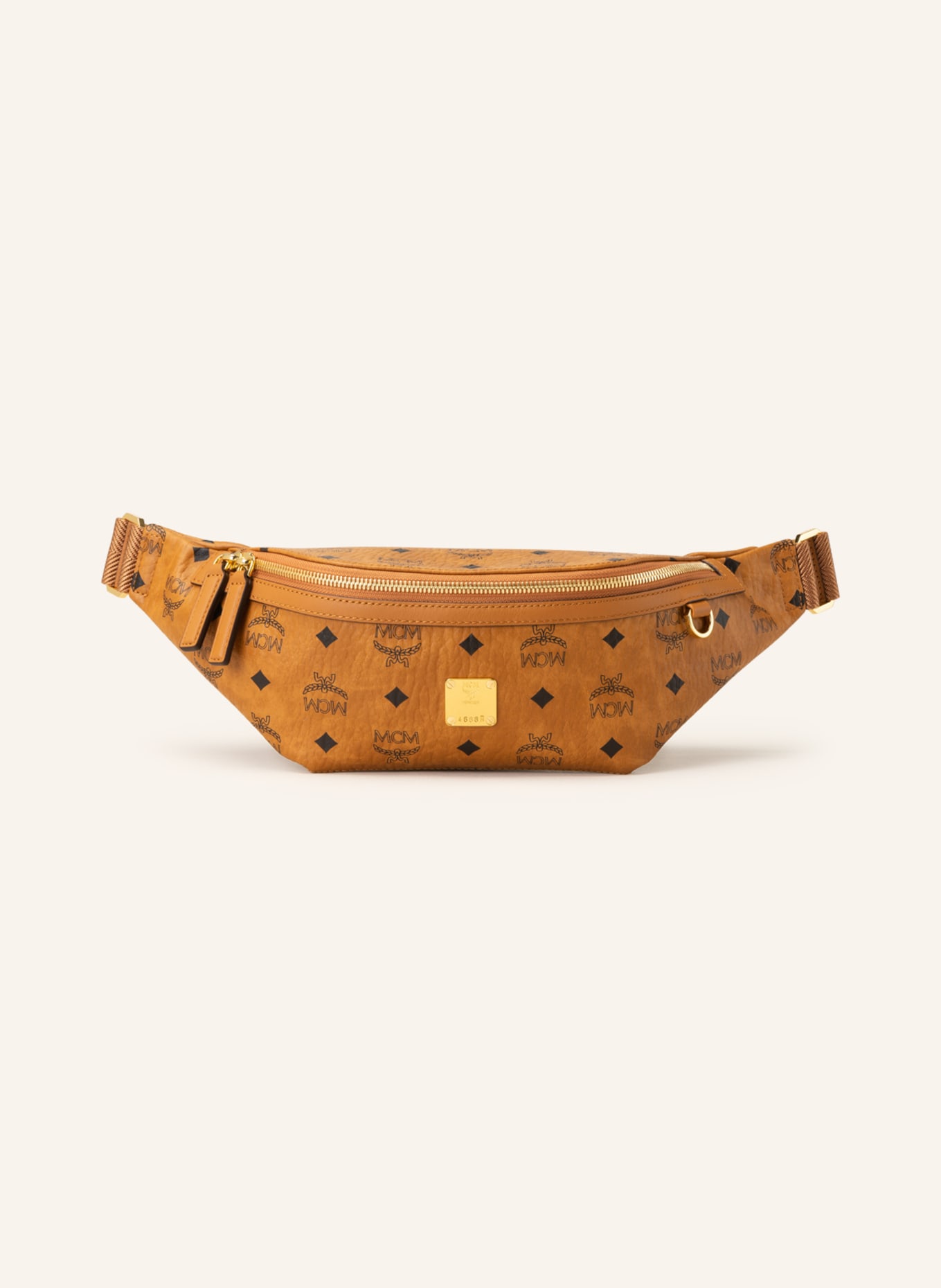 MCM Gürteltasche FURSTEN: COGNAC/ SCHWARZ