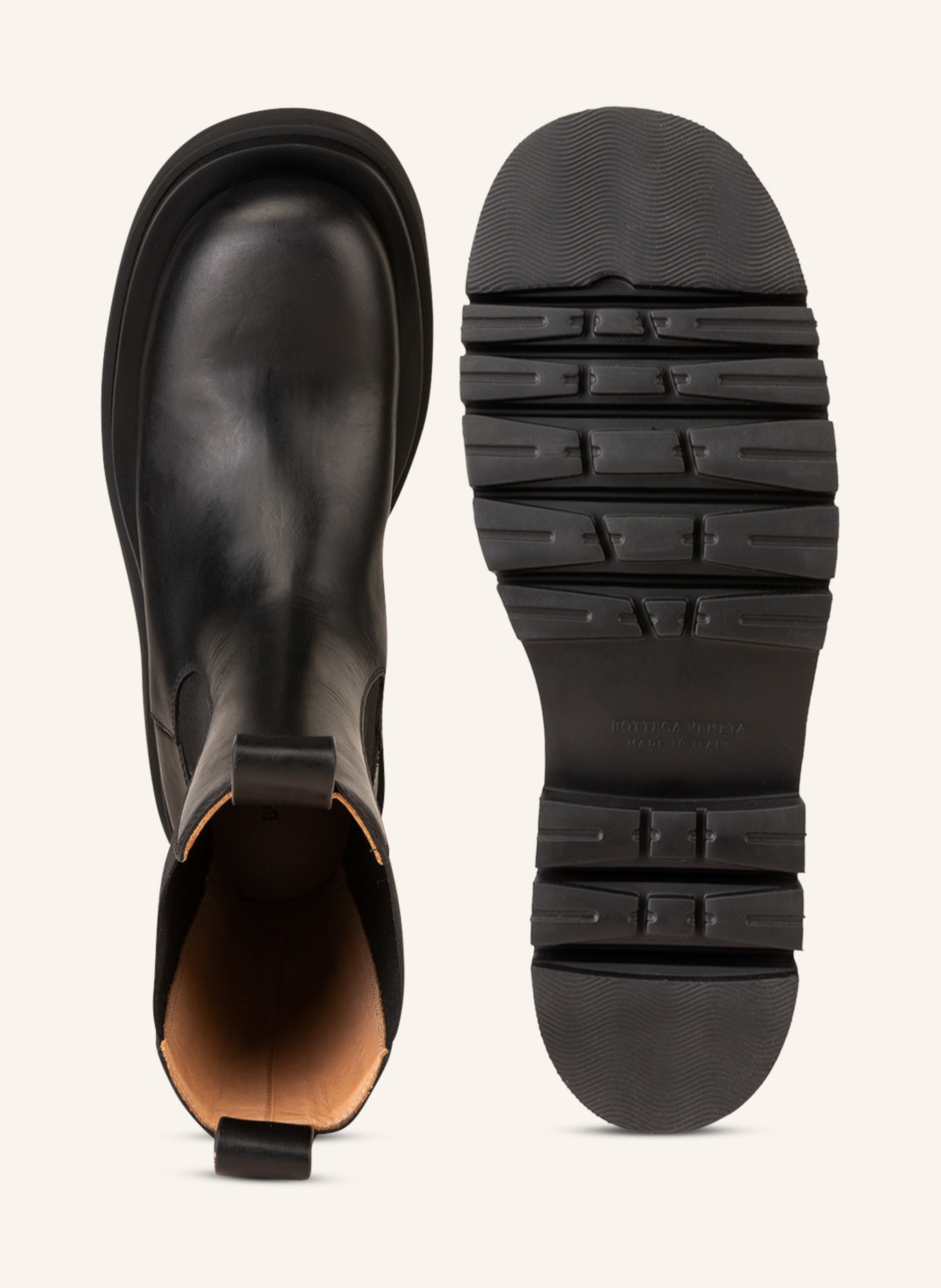 BOTTEGA VENETA Chelsea-Boots TIRE in black