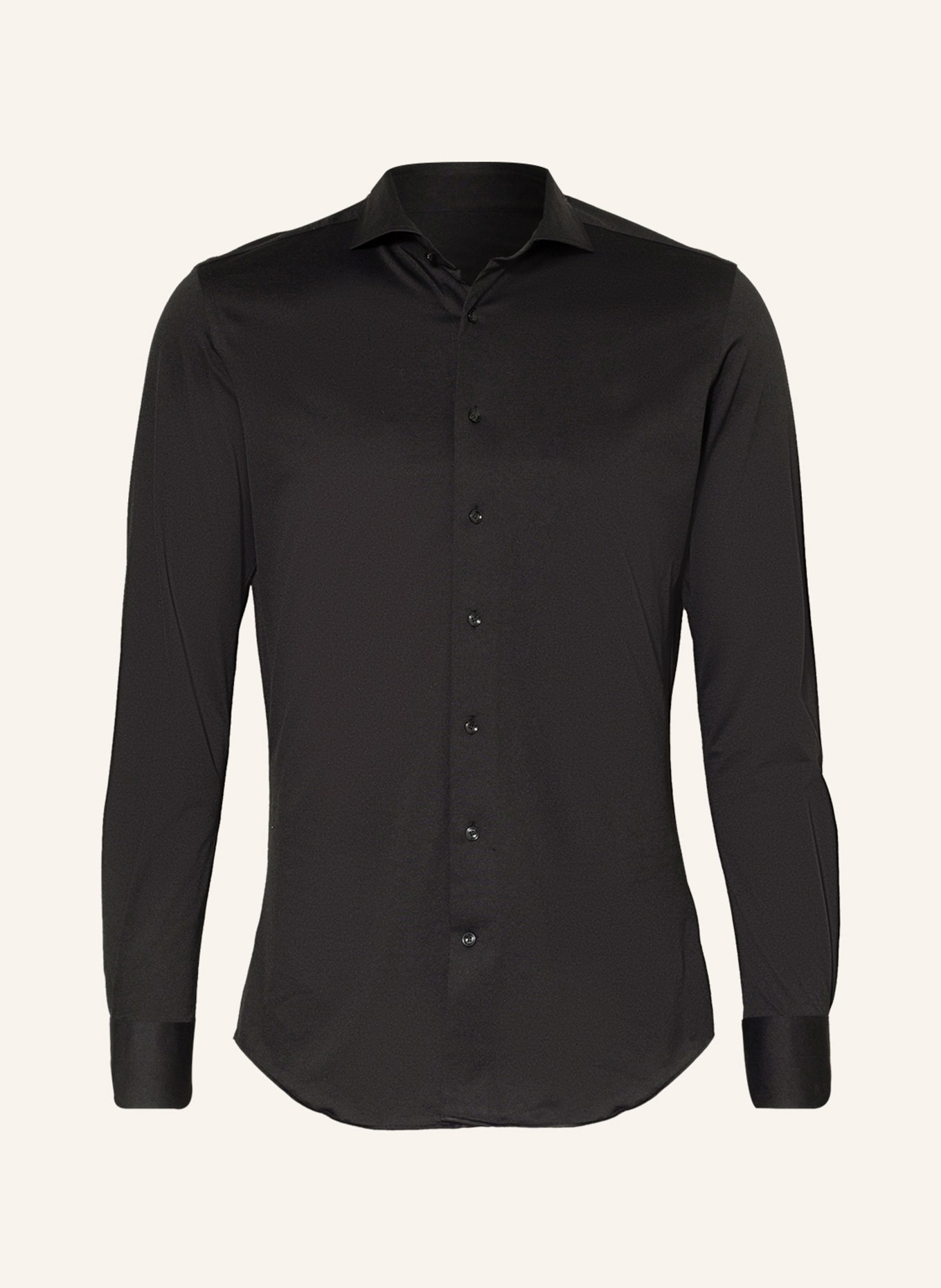 PROFUOMO Shirt slim fit, Color: BLACK (Image 1)