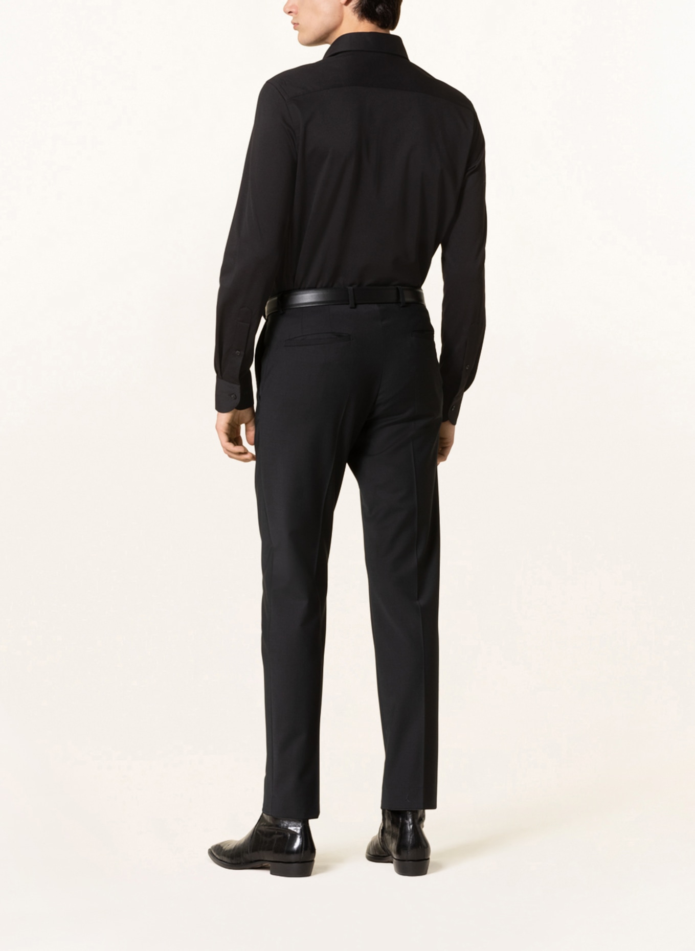 PROFUOMO Shirt slim fit, Color: BLACK (Image 3)