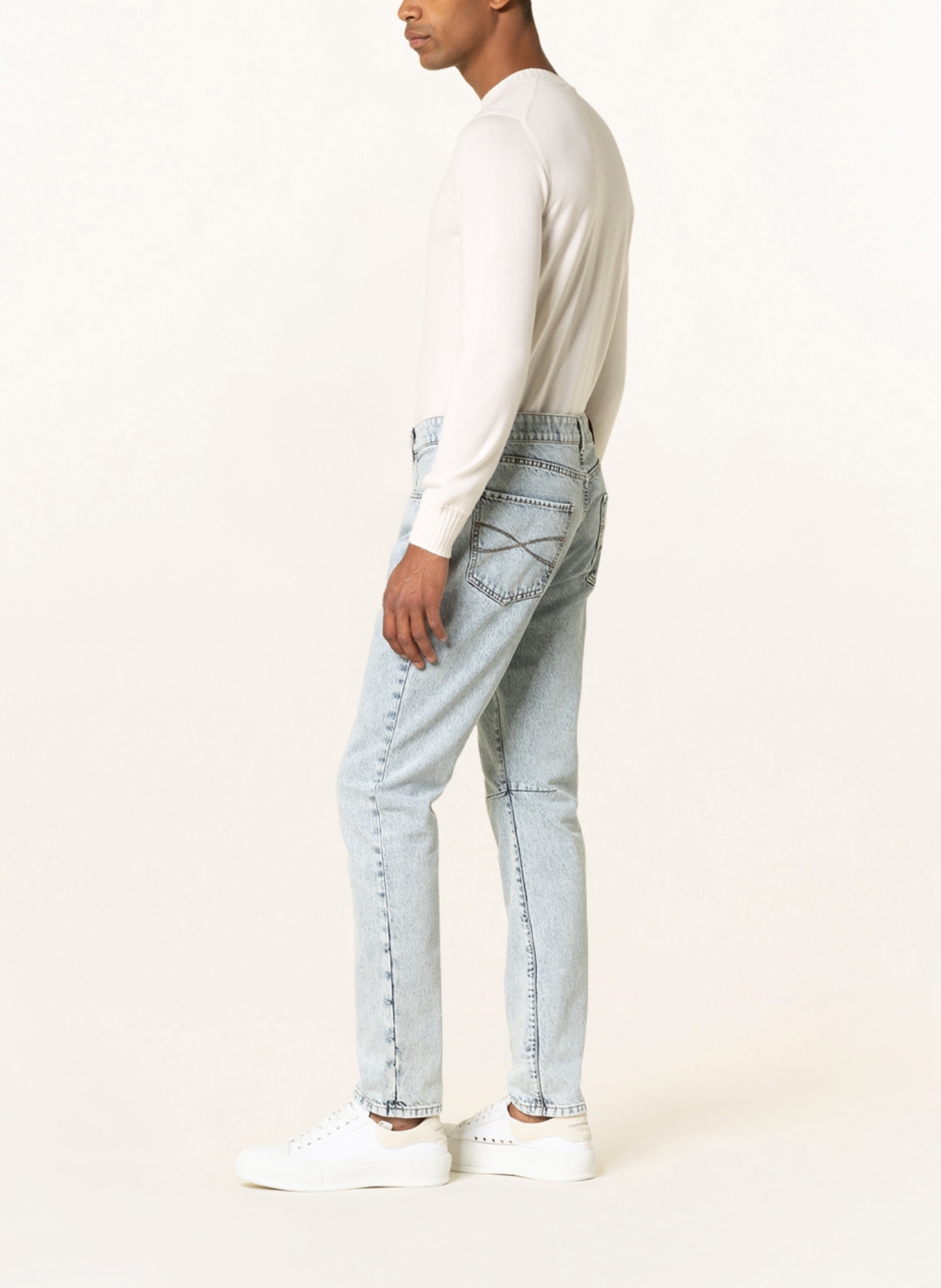 BRUNELLO CUCINELLI Jeans Leisure Fit, Farbe: C8300 Blue (Bild 4)