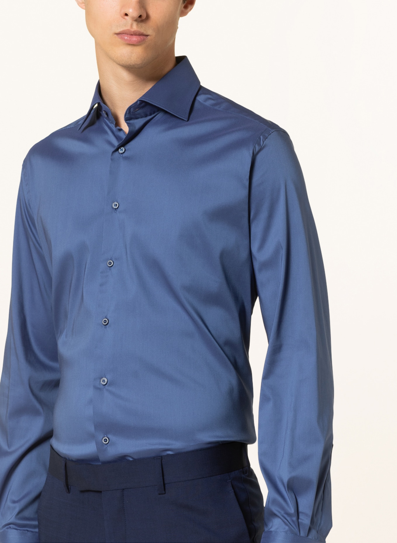 ETERNA Shirt Modern Fit, Color: BLUE (Image 4)