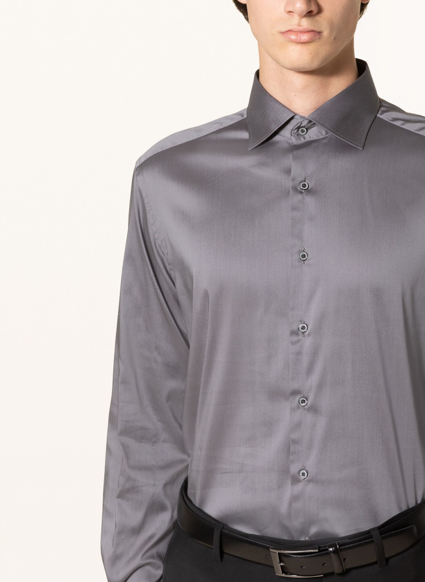 ETERNA Shirt modern fit, Color: GRAY (Image 4)