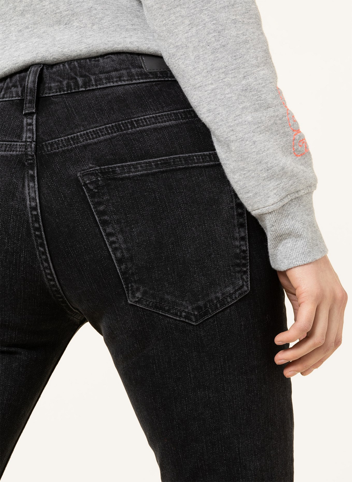 AG Jeans Boyfriend jeans EX-BOYFRIEND SLIM, Color: BLK5 BLK5 (Image 5)