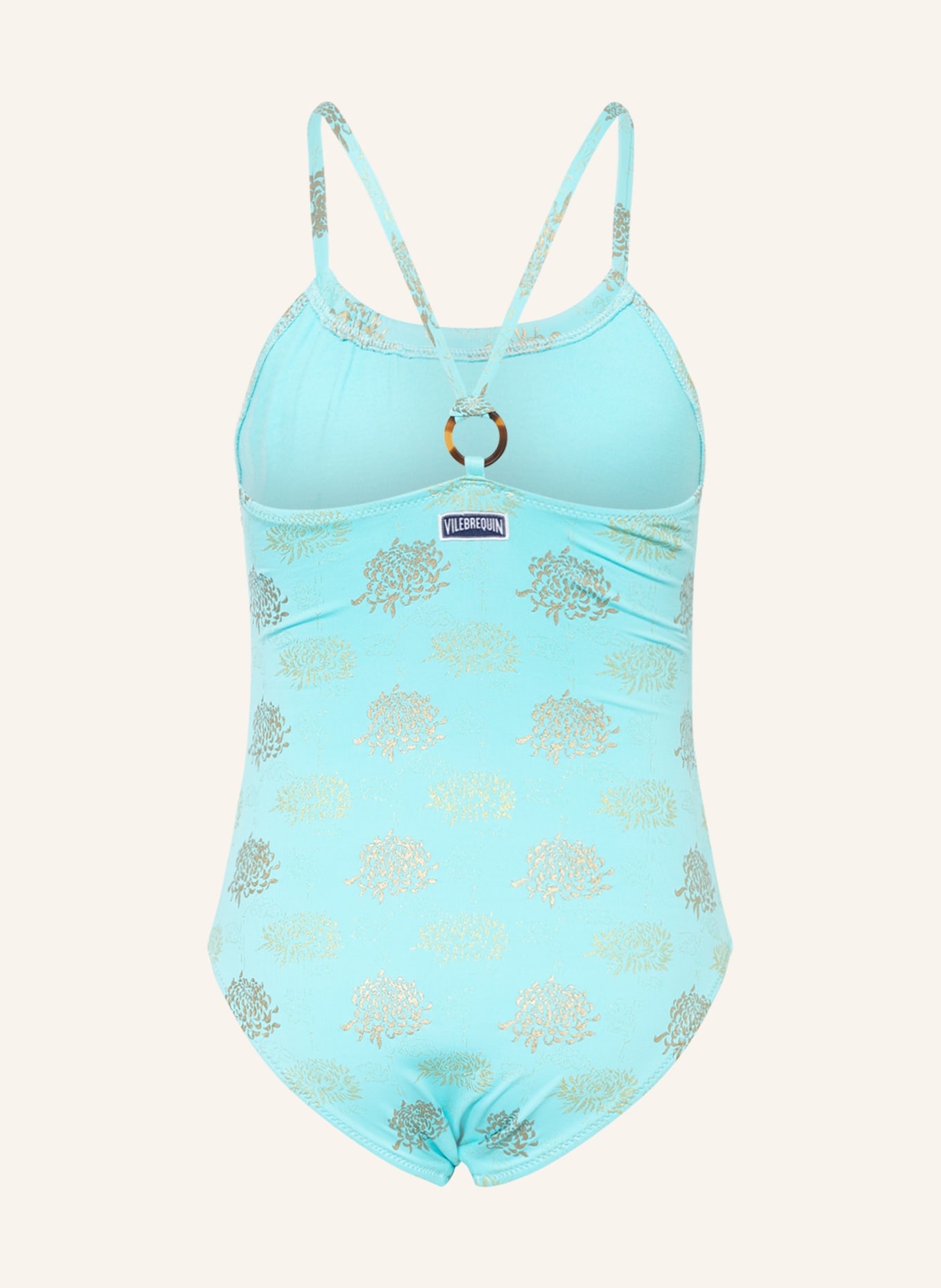 VILEBREQUIN Swimsuit IRIDESCENT FLOWERS OF JOY , Color: TURQUOISE (Image 2)